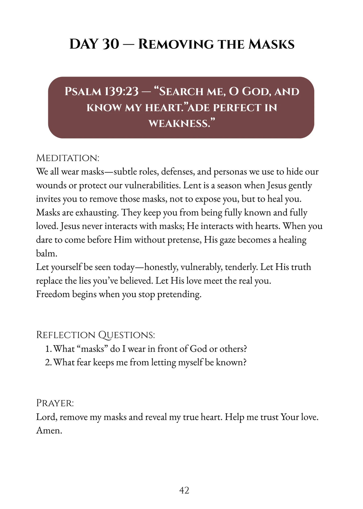 Return to Me: Lenten Prayer Guide - Image 41