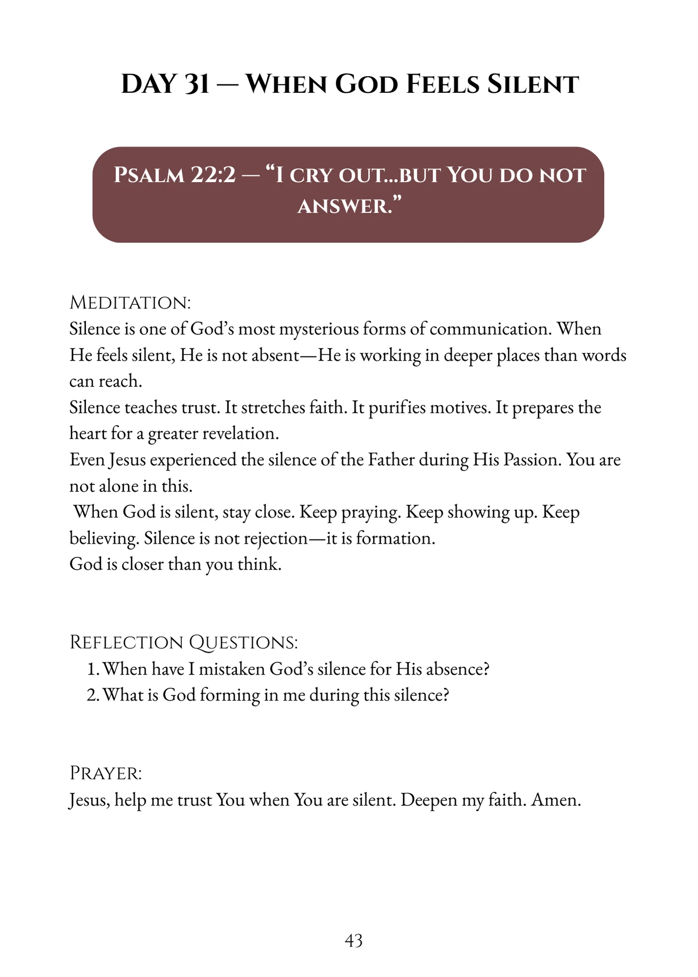 Return to Me: Lenten Prayer Guide - Image 42
