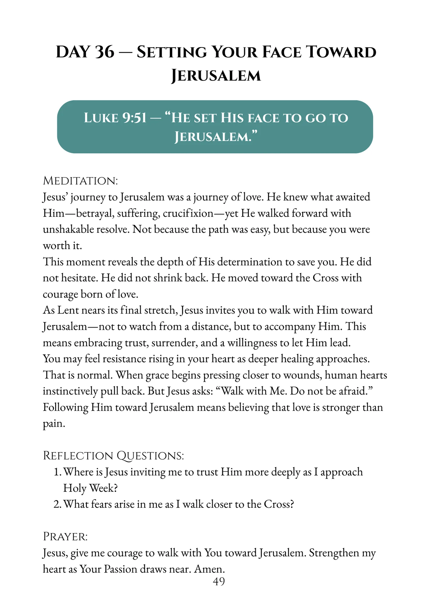Return to Me: Lenten Prayer Guide - Image 48