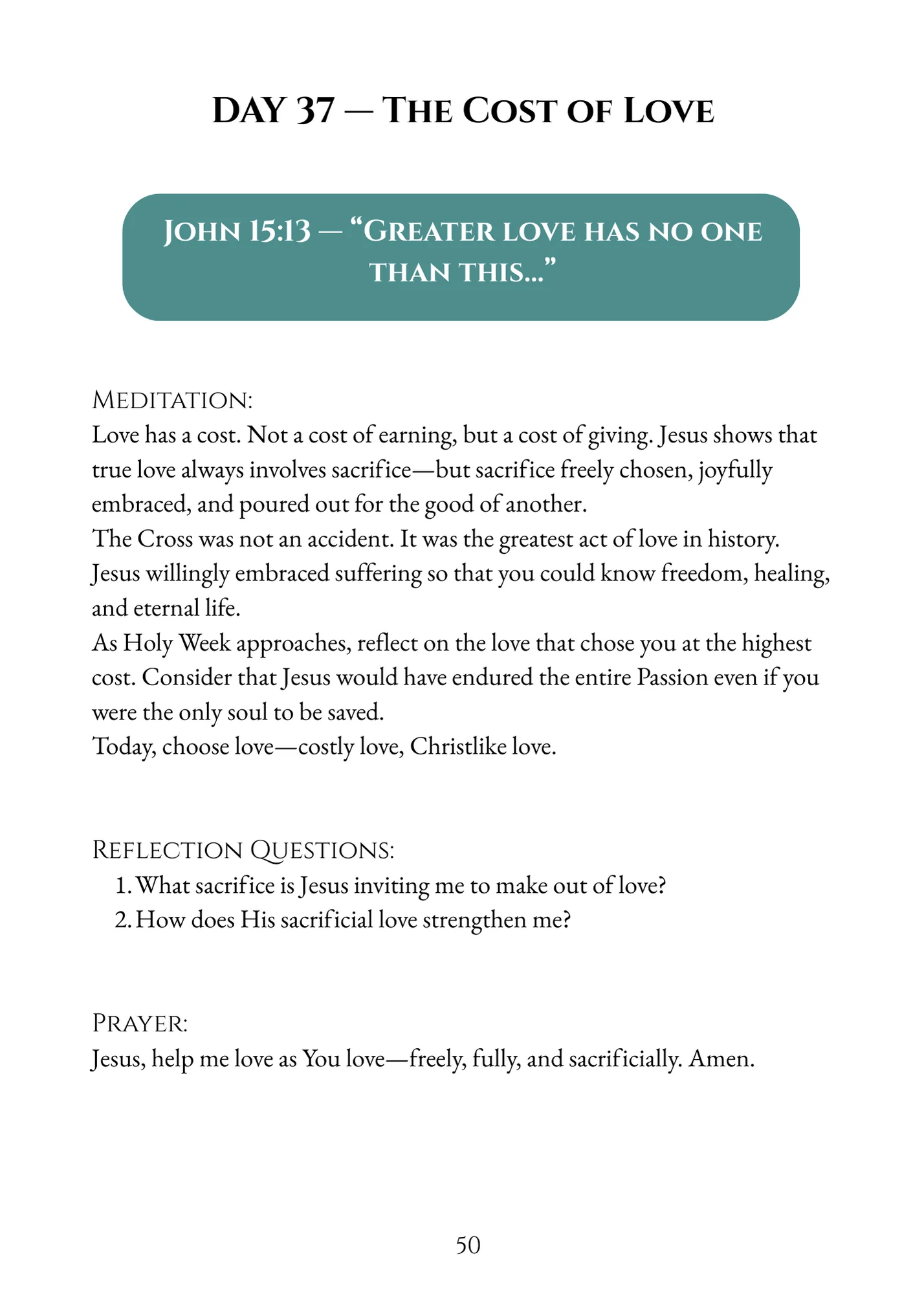 Return to Me: Lenten Prayer Guide - Image 49