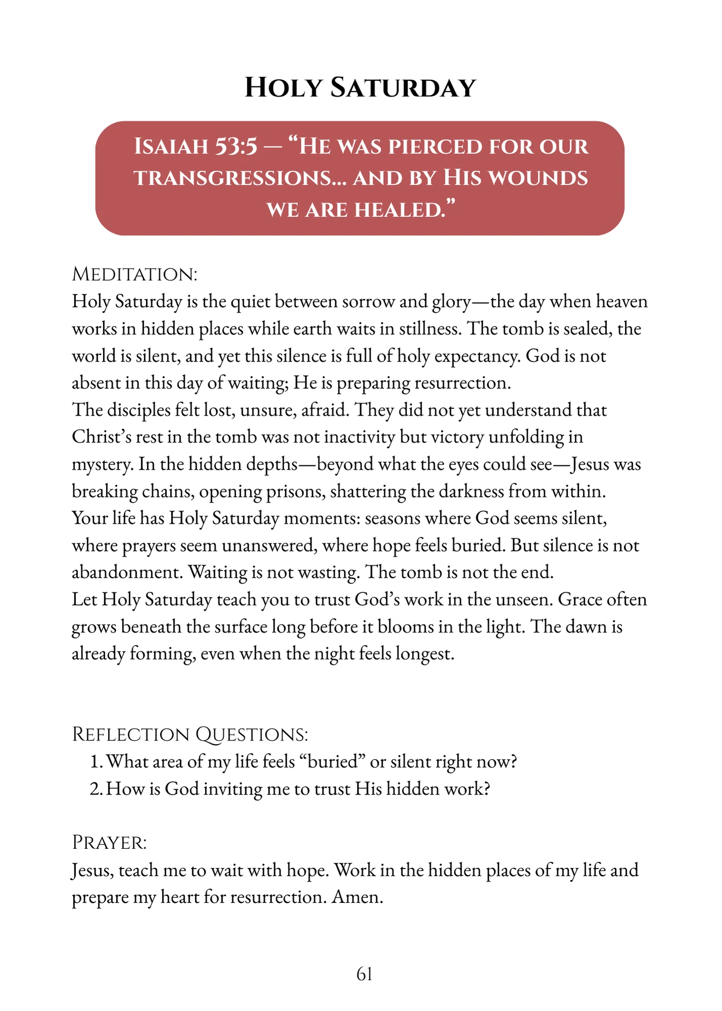 Return to Me: Lenten Prayer Guide - Image 60