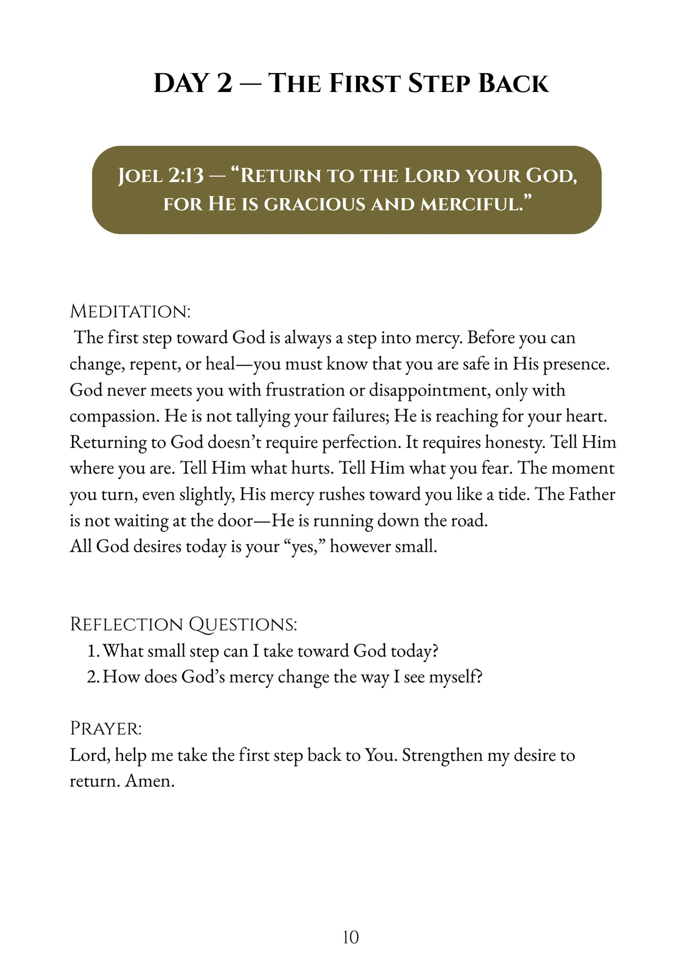 Return to Me: Lenten Prayer Guide - Image 9