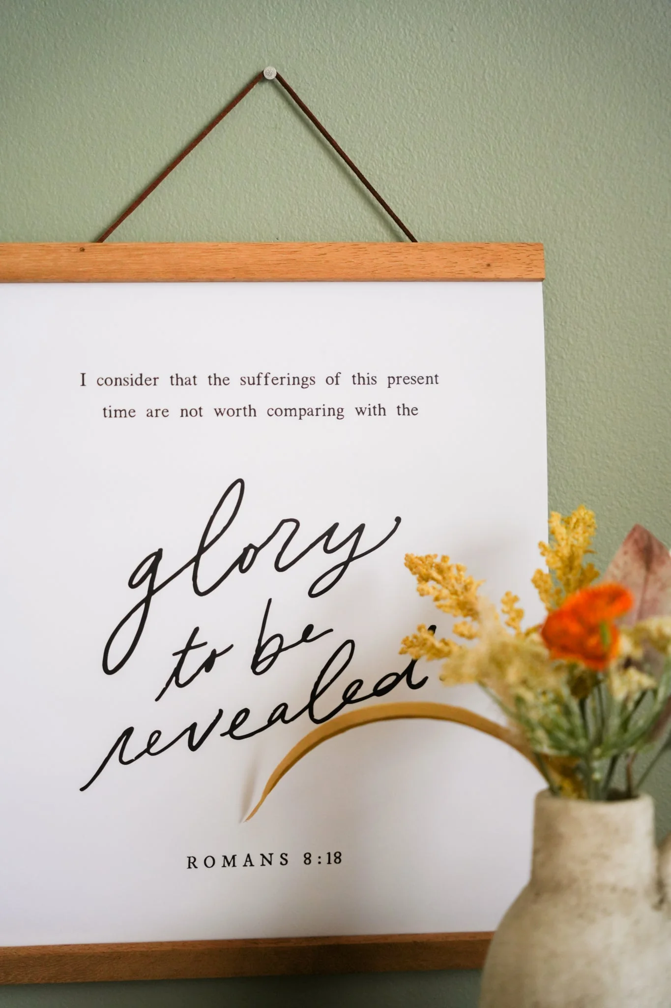 Romans 8 Scripture Poster (11x14) - Image 2