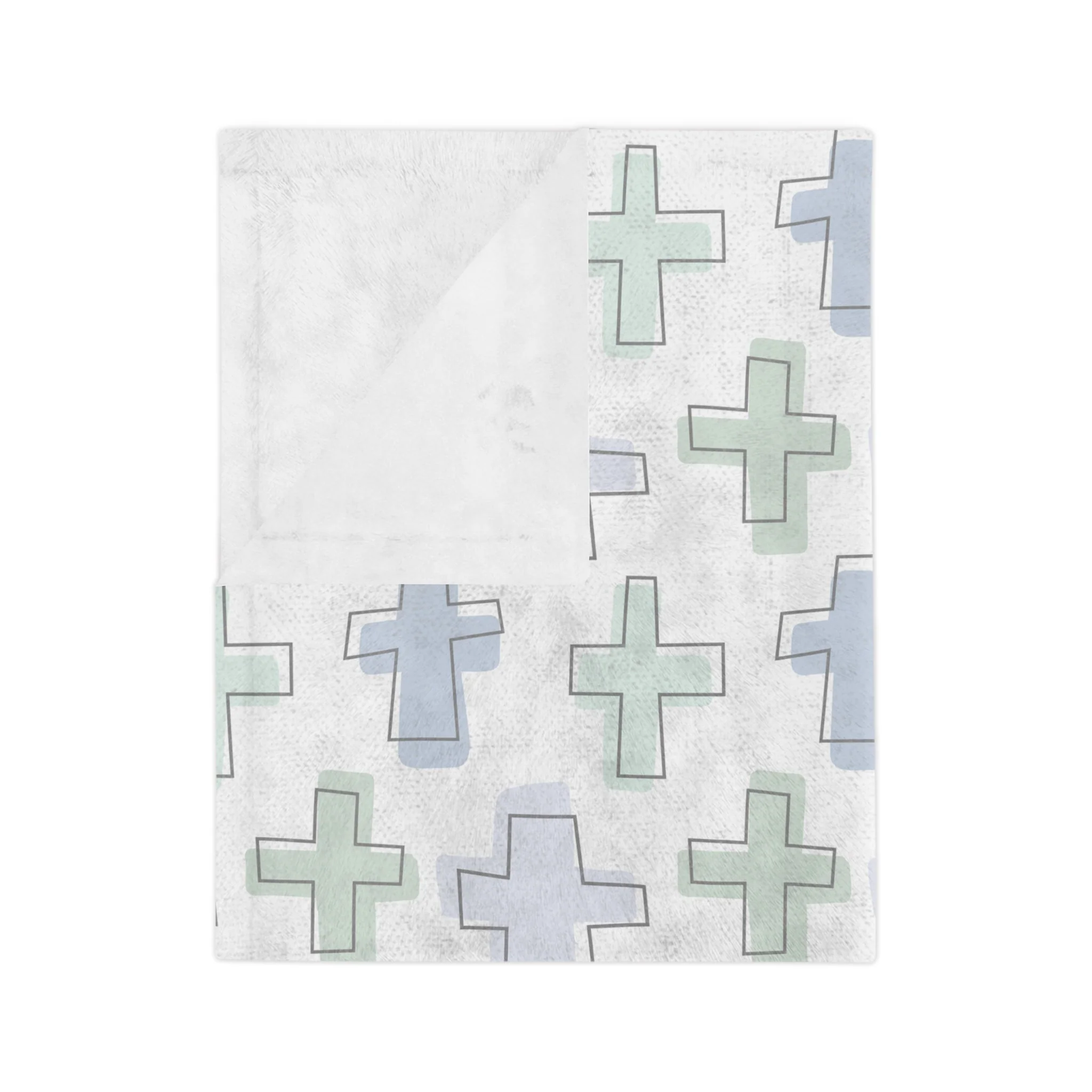 Rooted in Faith Minky Blanket