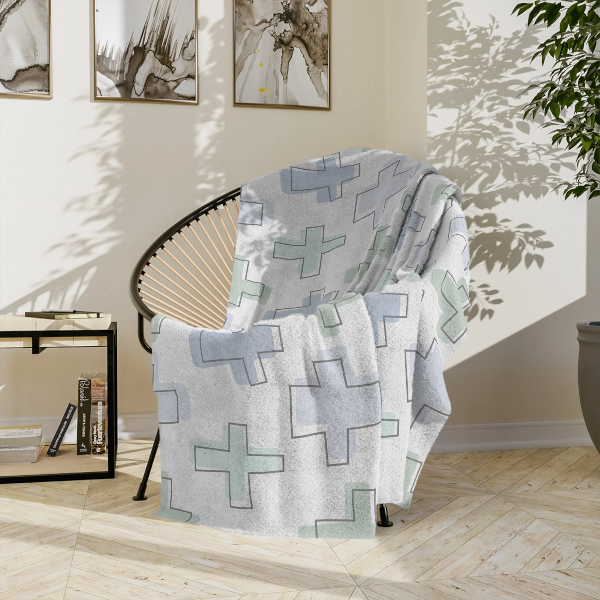 Rooted in Faith Minky Blanket - Image 10