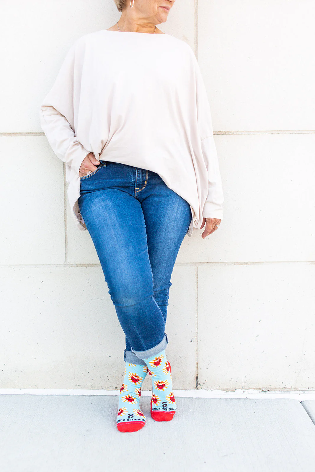 Sacred Heart Adult Socks - Image 4