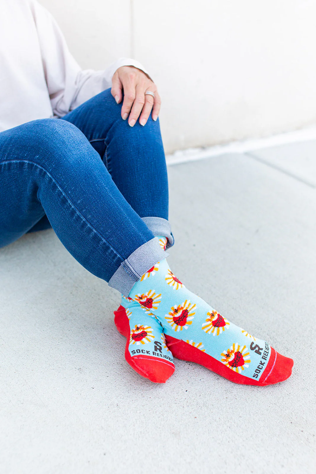 Sacred Heart Adult XL Socks - Image 2