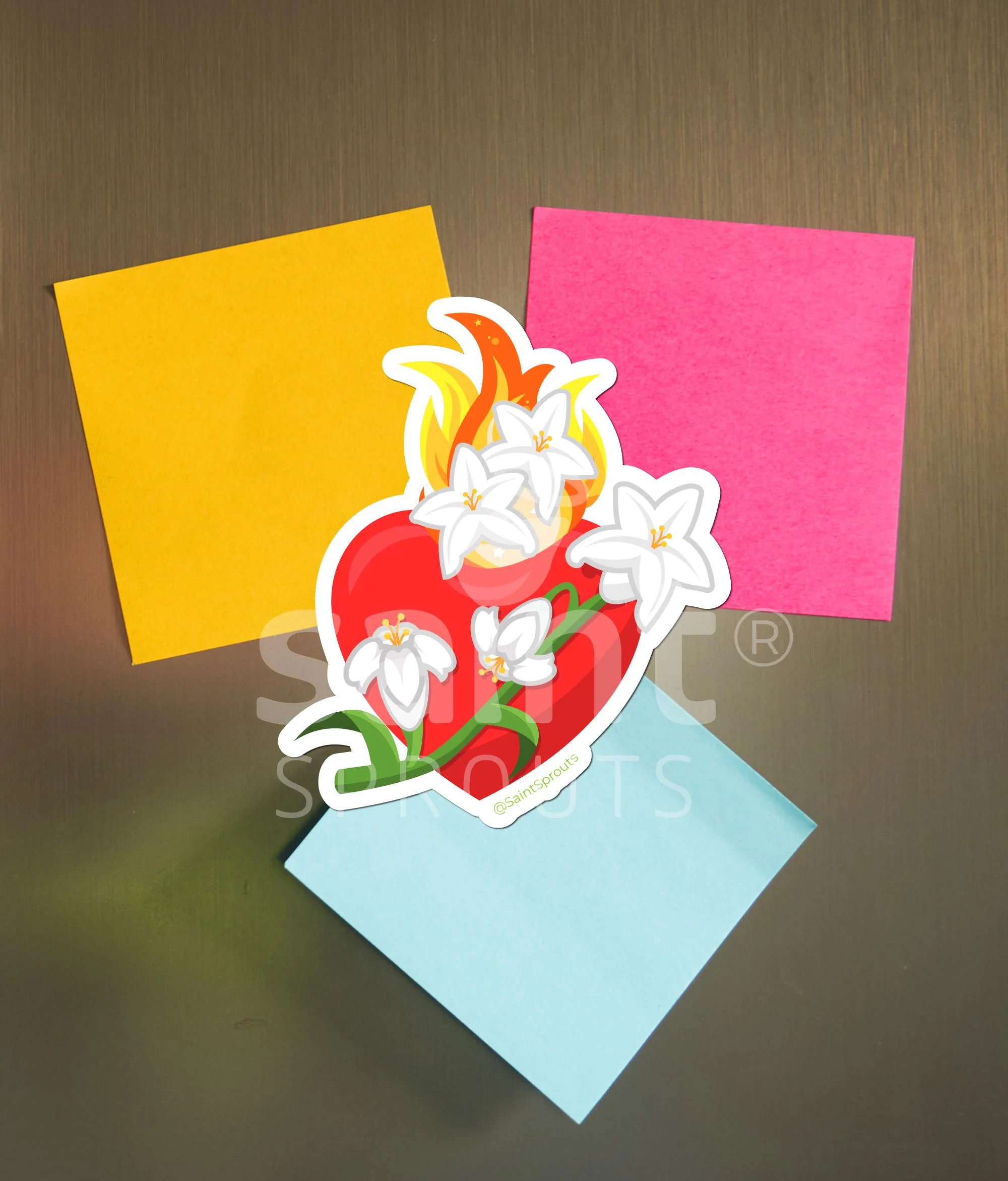 Sacred Heart Magnets / JMJ Sacred Hearts Magnets - Image 4