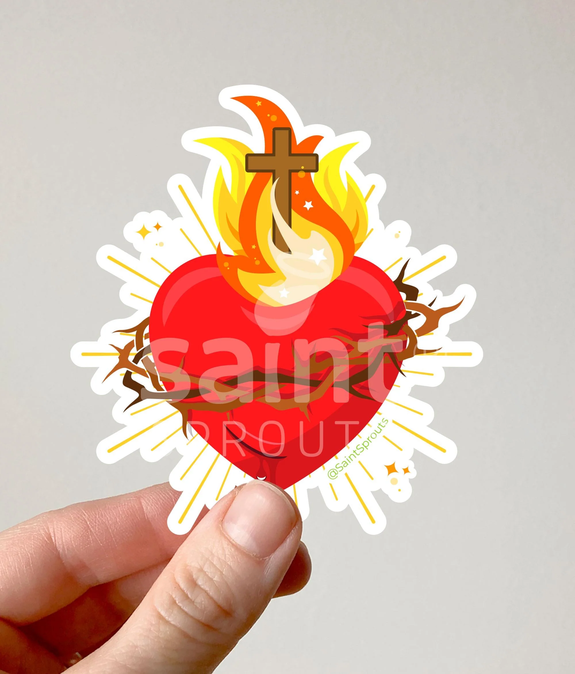 Sacred Heart Magnets / JMJ Sacred Hearts Magnets - Image 5