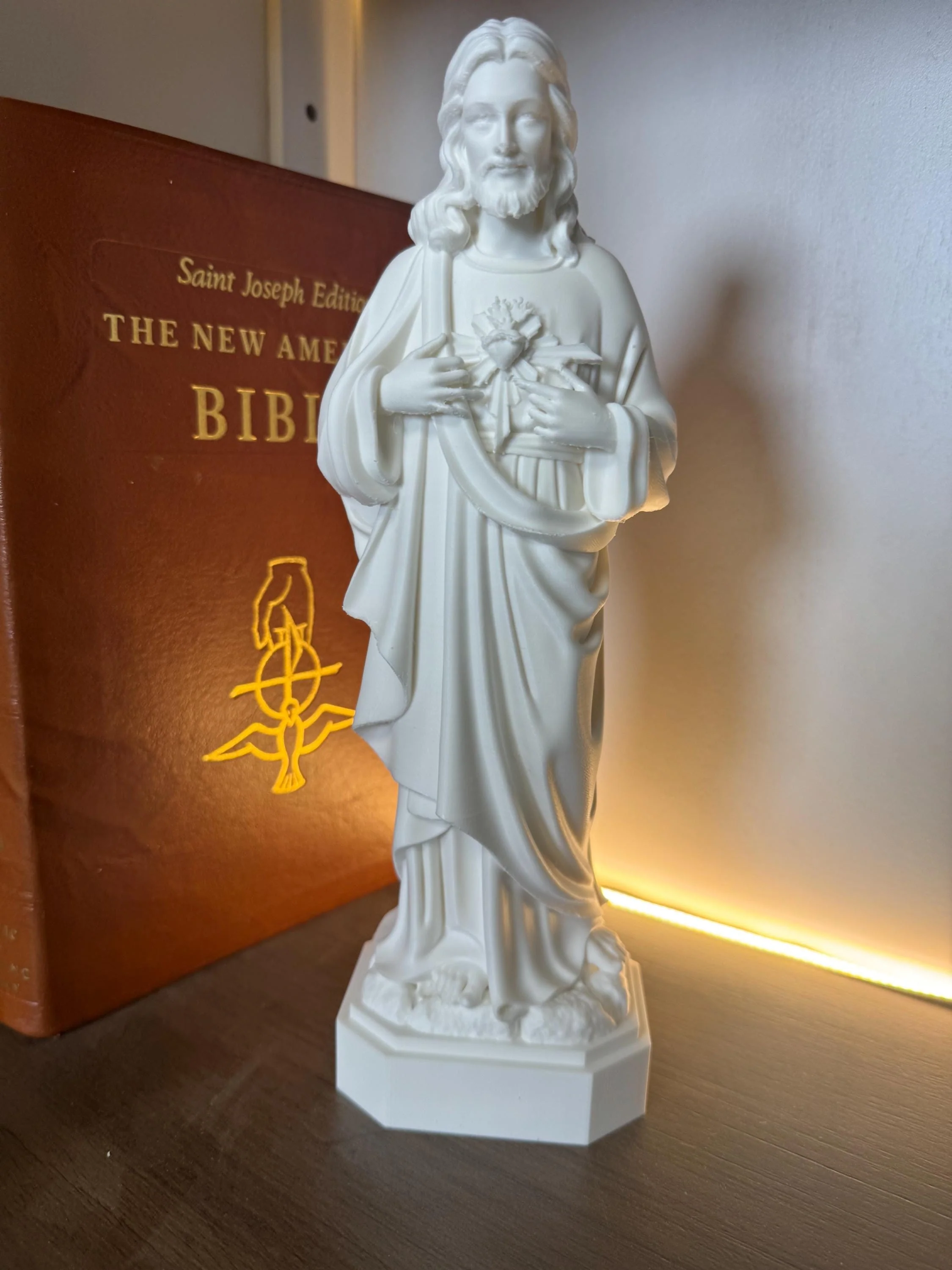 Sacred Heart of Jesus 3D Printed Statue - Image 5