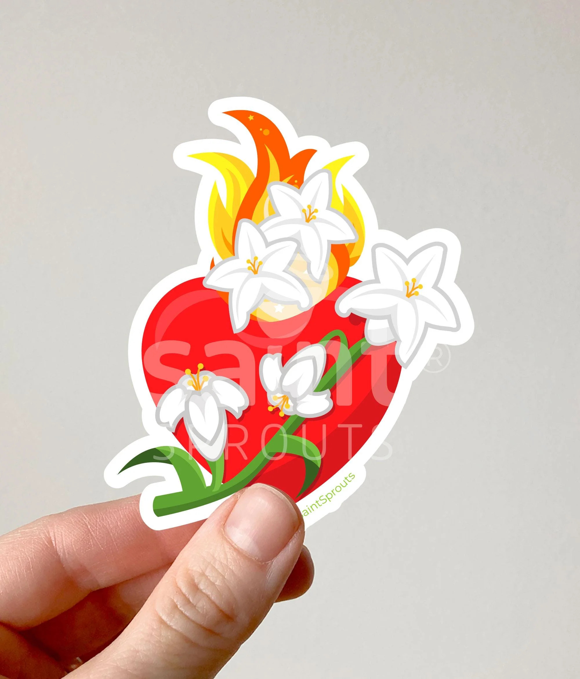 Sacred Heart Stickers / JMJ Sacred Hearts Stickers - Image 4