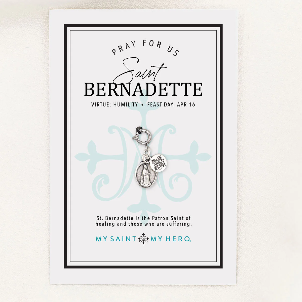 Saint Bernadette Our Lady of Lourdes Medal