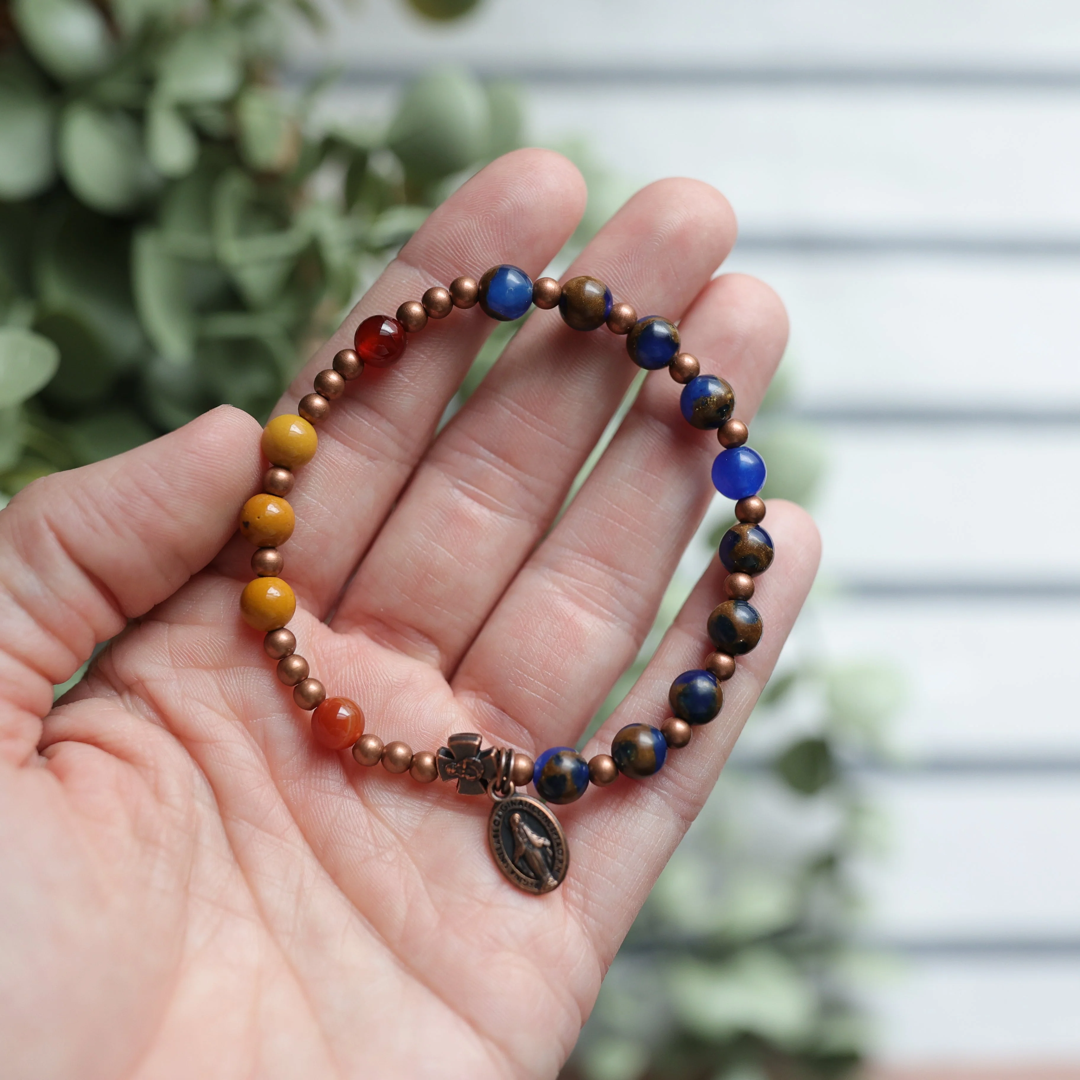 Saint Carlo | First Communion Decade Bracelet - Image 4