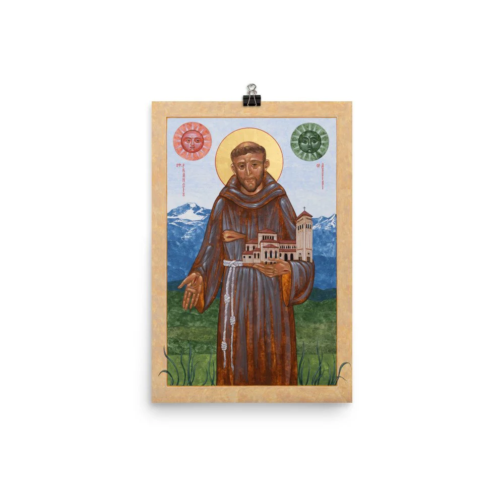 Saint Francis of Assisi Print - Image 2