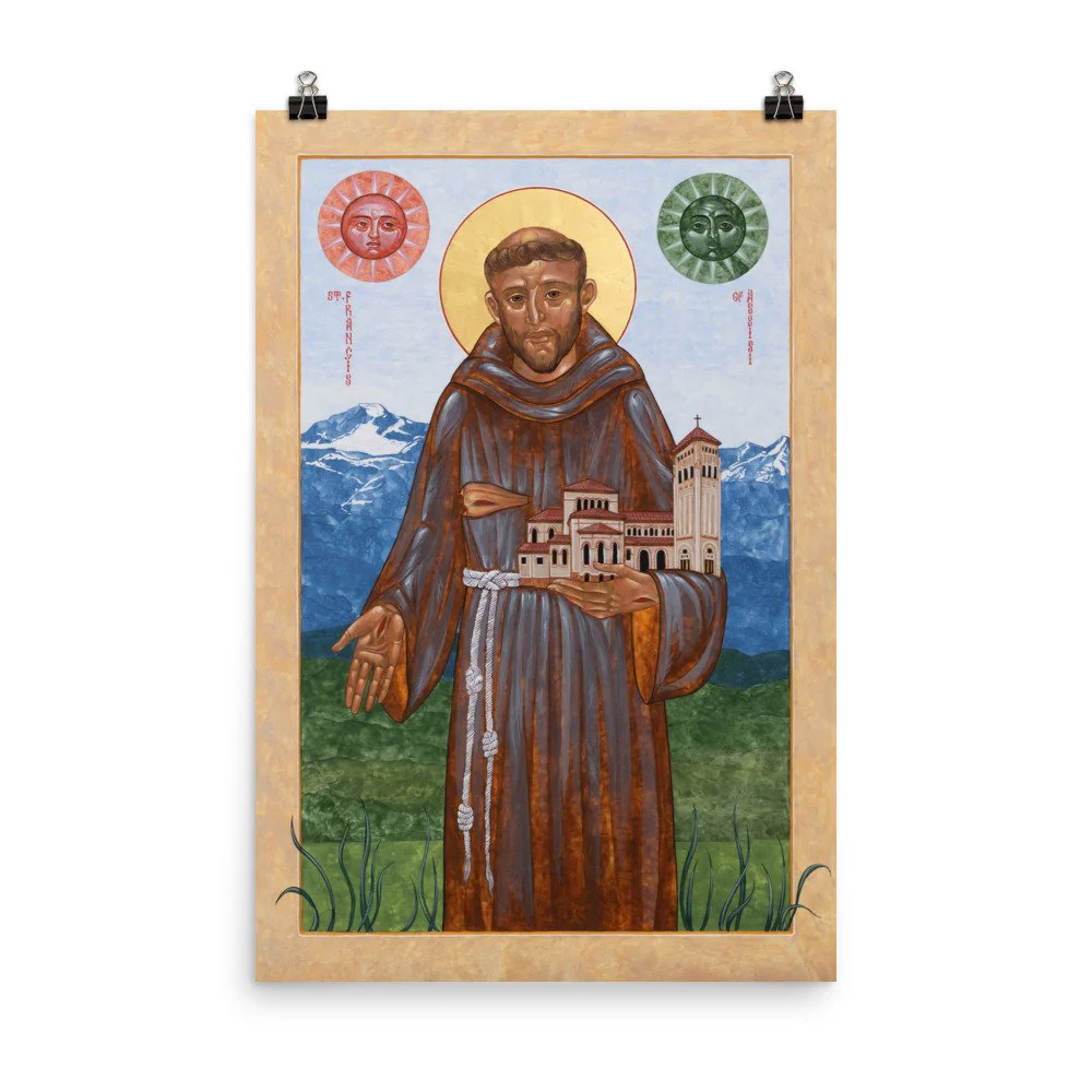 Saint Francis of Assisi Print - Image 3