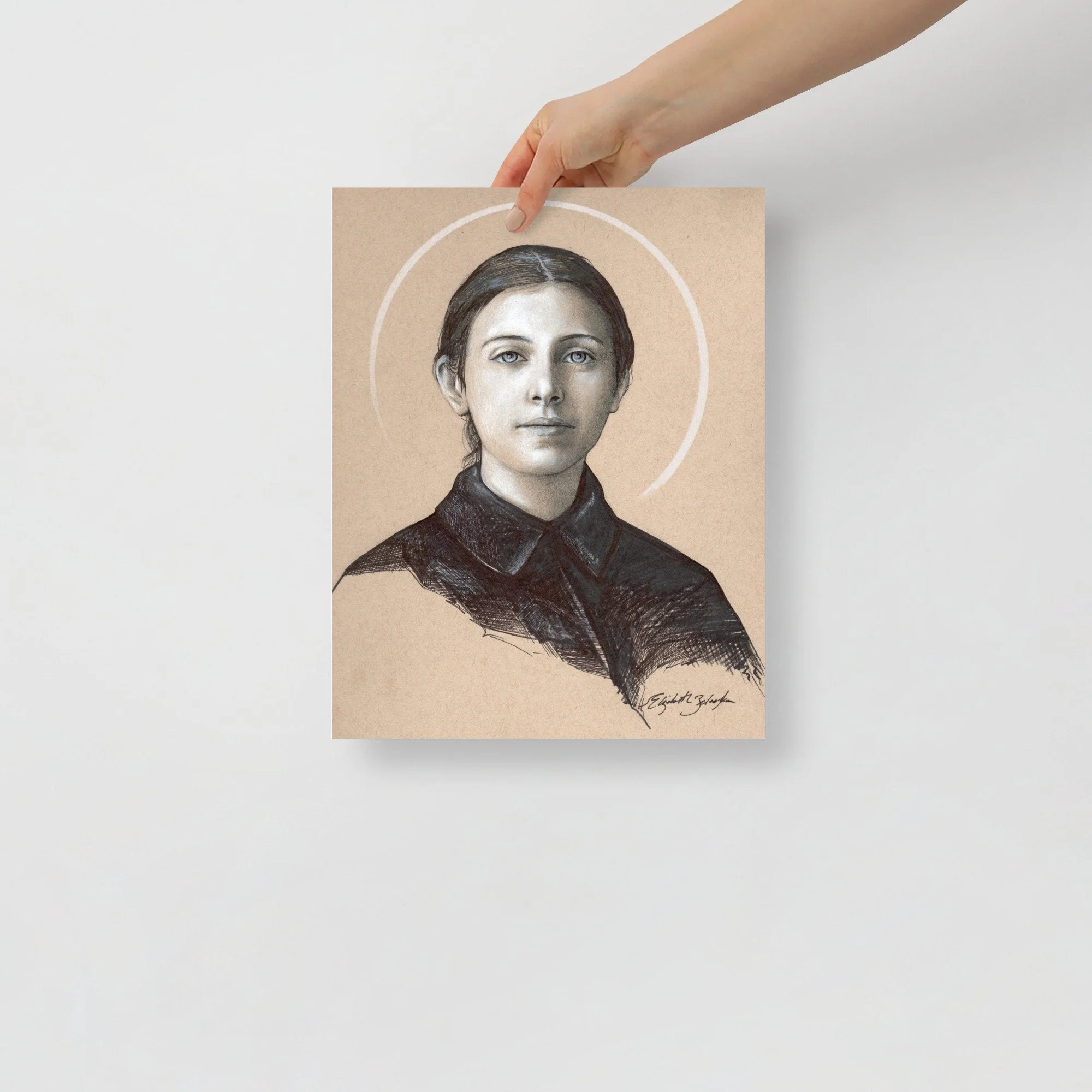 Saint Gemma Galgani Print - Image 3