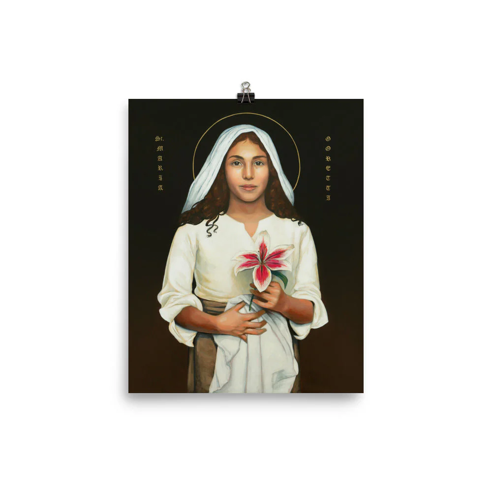 Saint Maria Goretti Print - Image 2