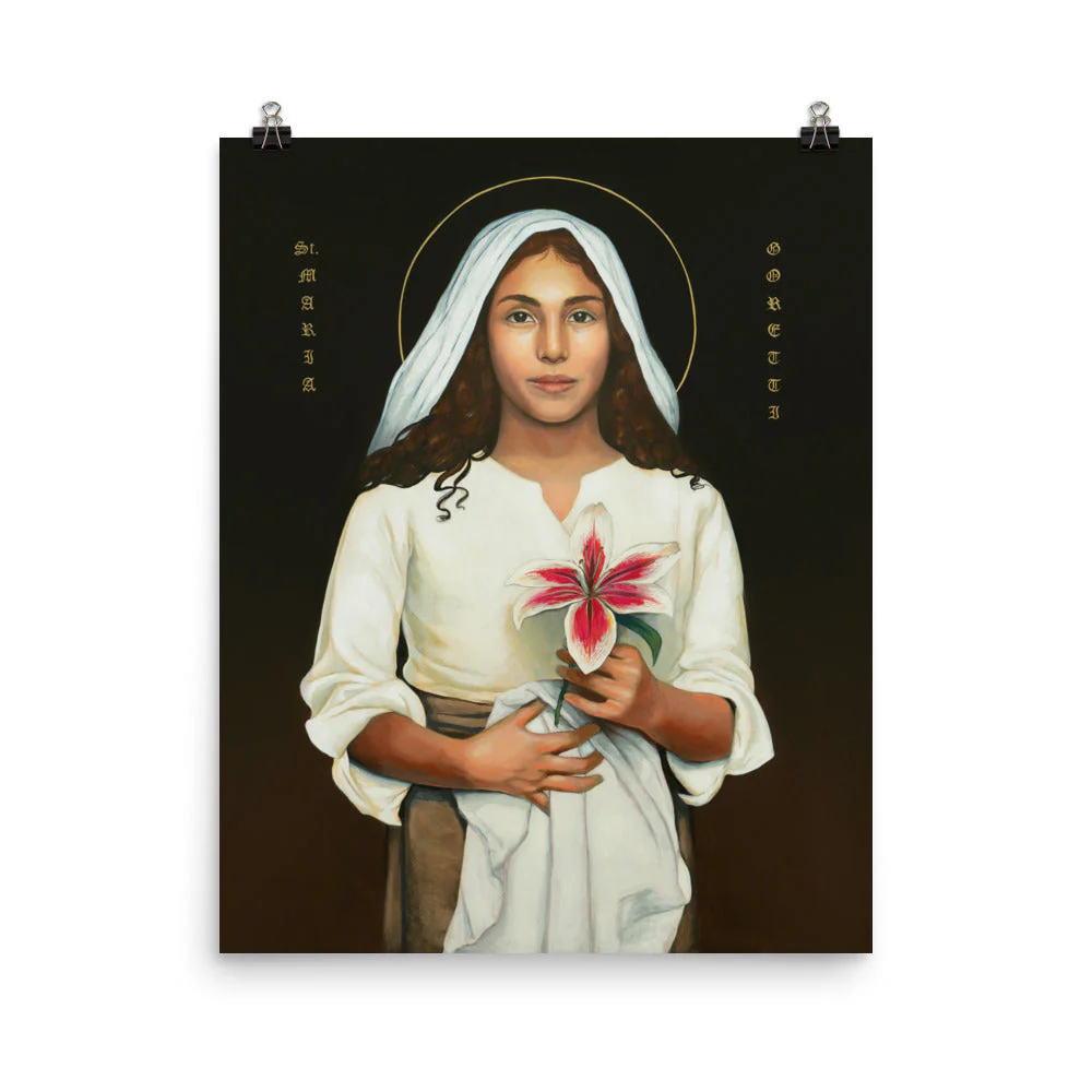Saint Maria Goretti Print - Image 3