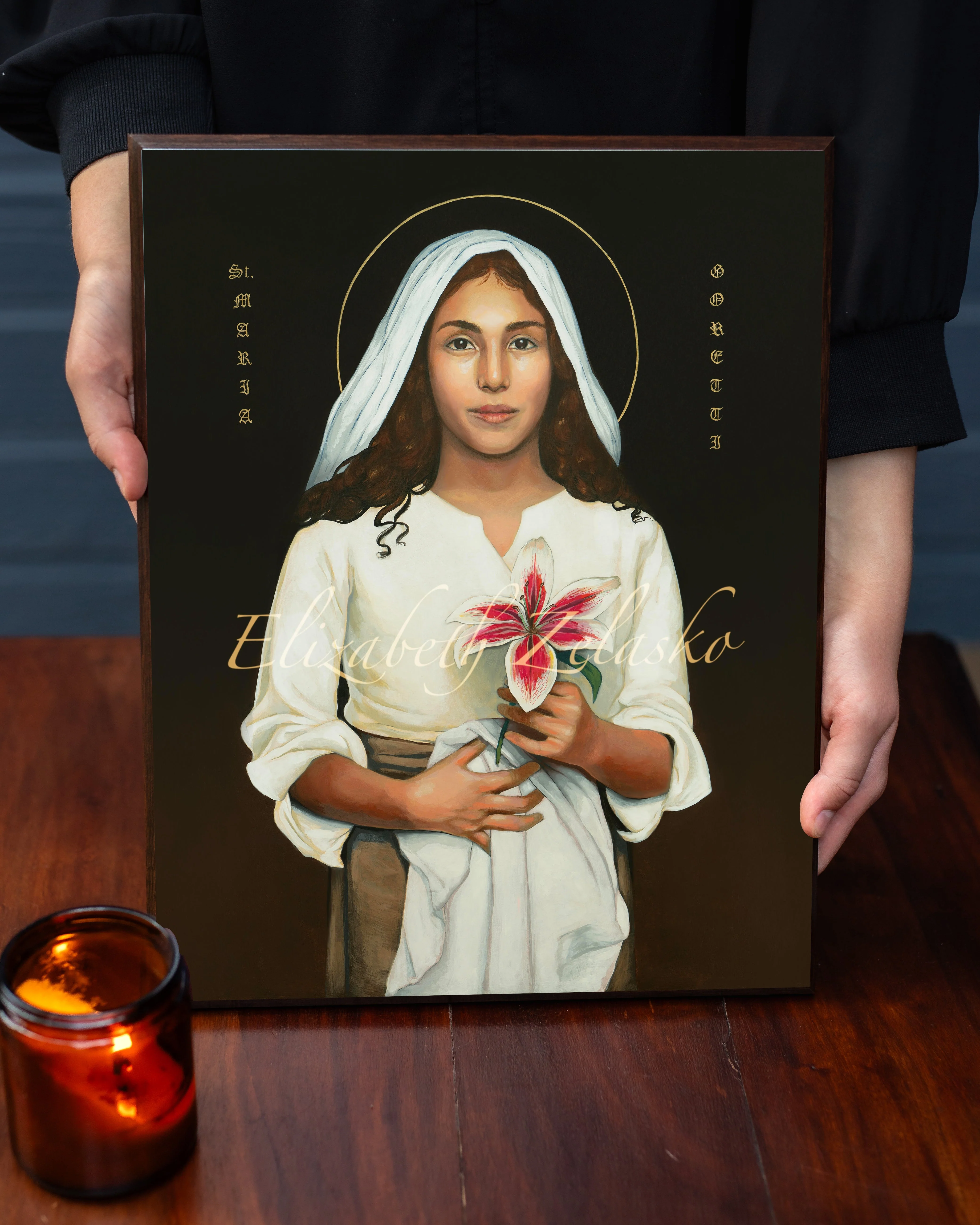 Saint Maria Goretti Print - Image 4