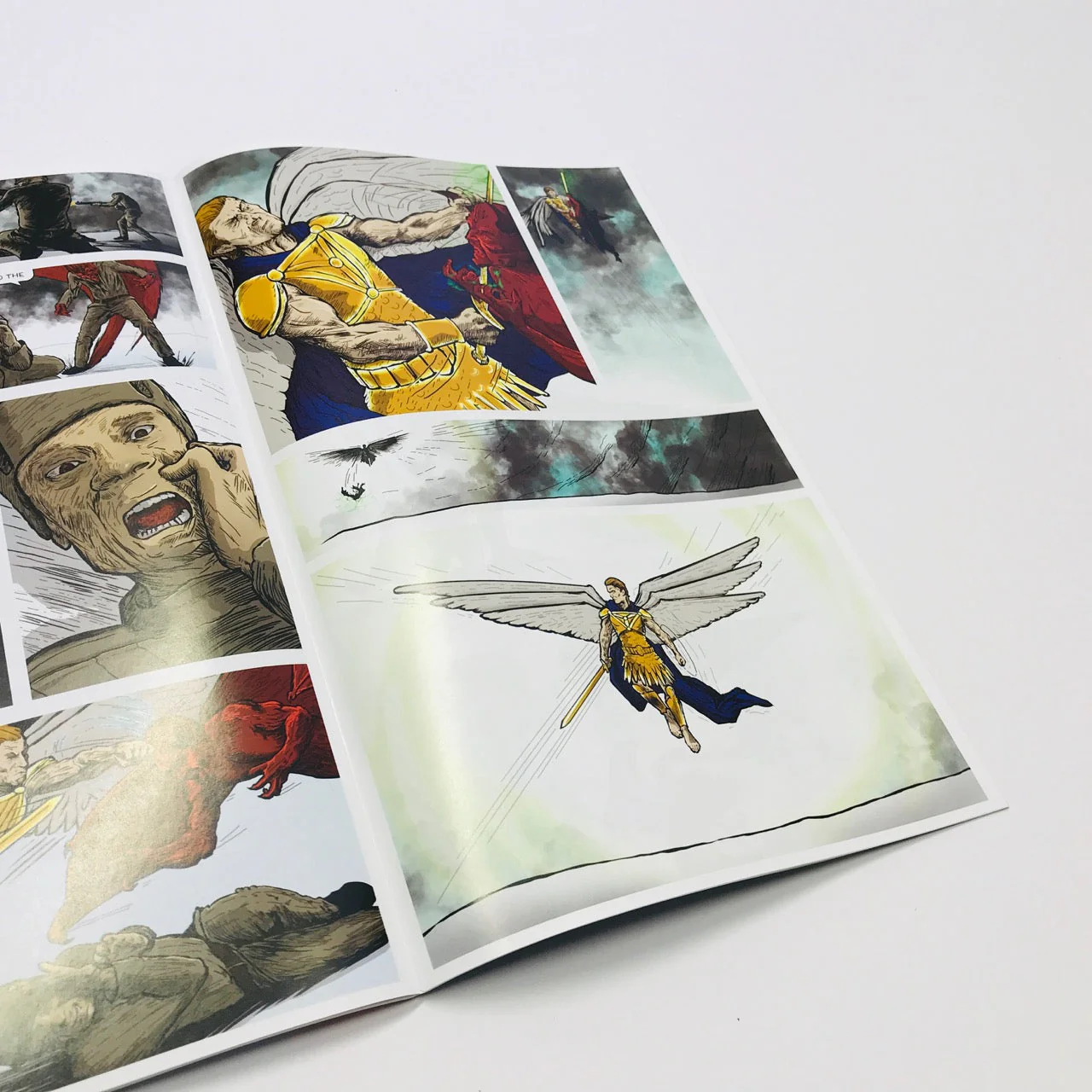 Saint Michael Above the 38th Parallel Gold Edition Comic Book - Image 10