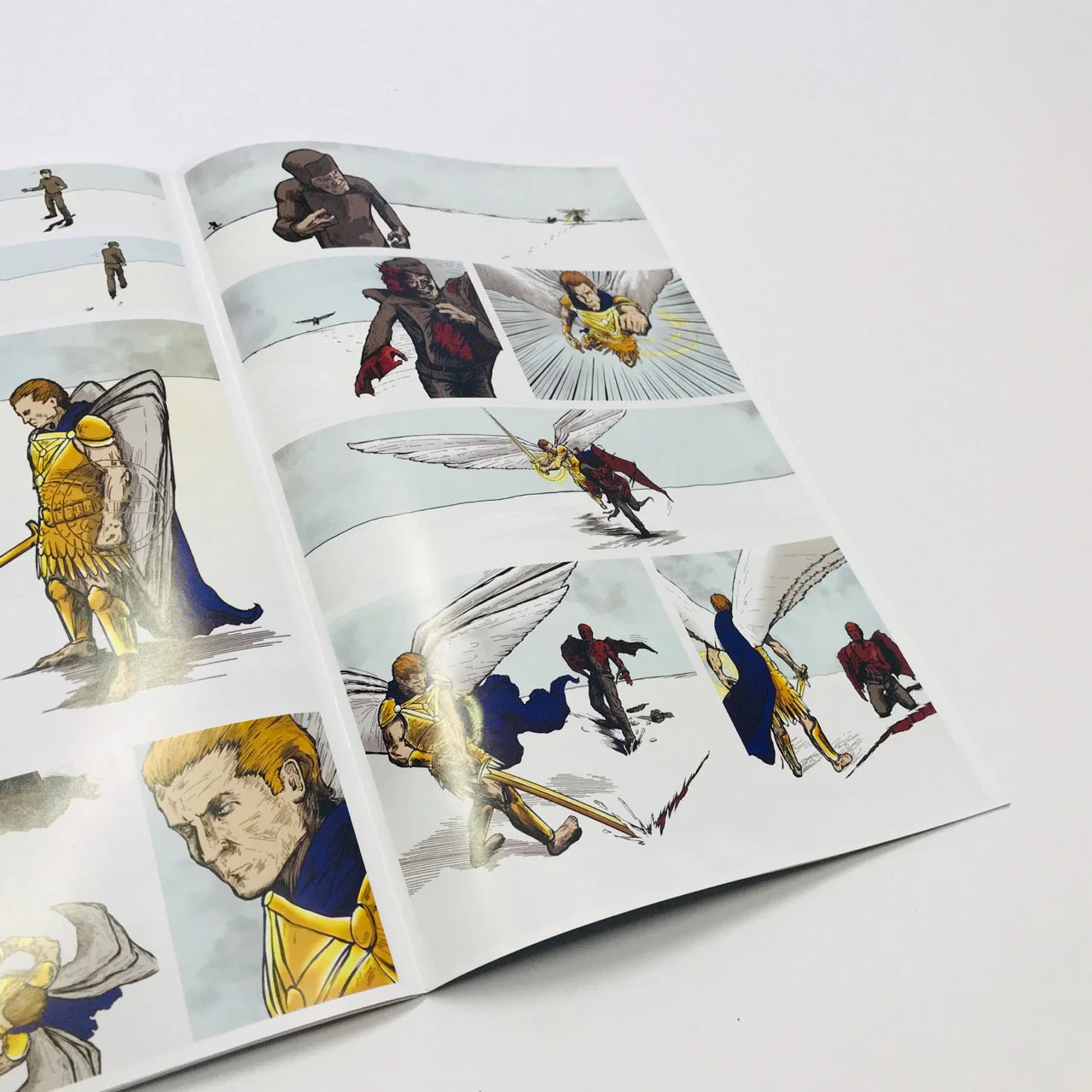 Saint Michael Above the 38th Parallel Gold Edition Comic Book - Image 11