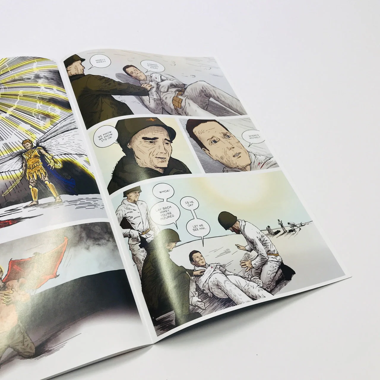 Saint Michael Above the 38th Parallel Gold Edition Comic Book - Image 12