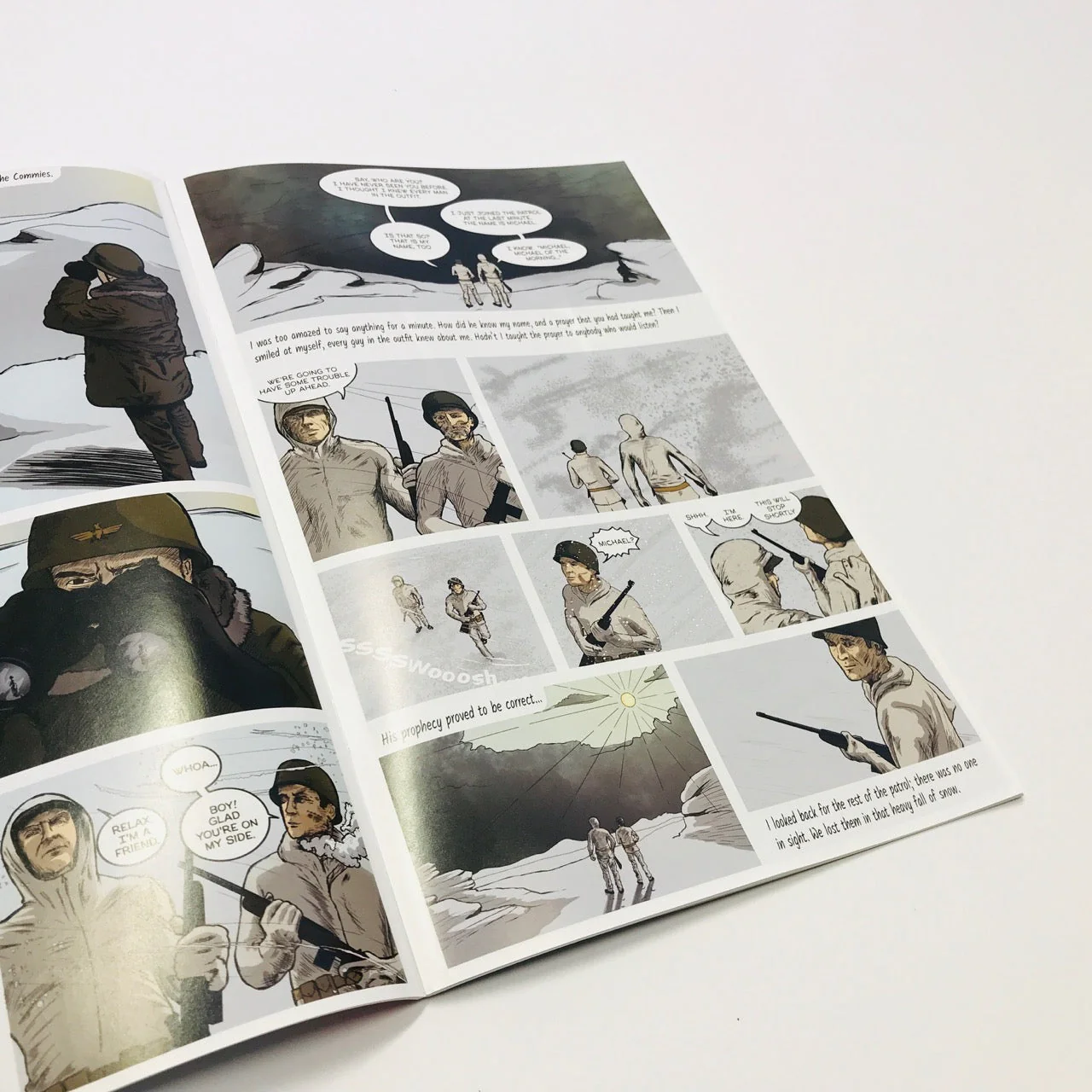Saint Michael Above the 38th Parallel Gold Edition Comic Book - Image 5