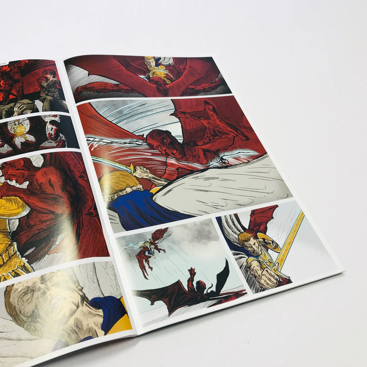 Saint Michael Above the 38th Parallel Gold Edition Comic Book - Image 8