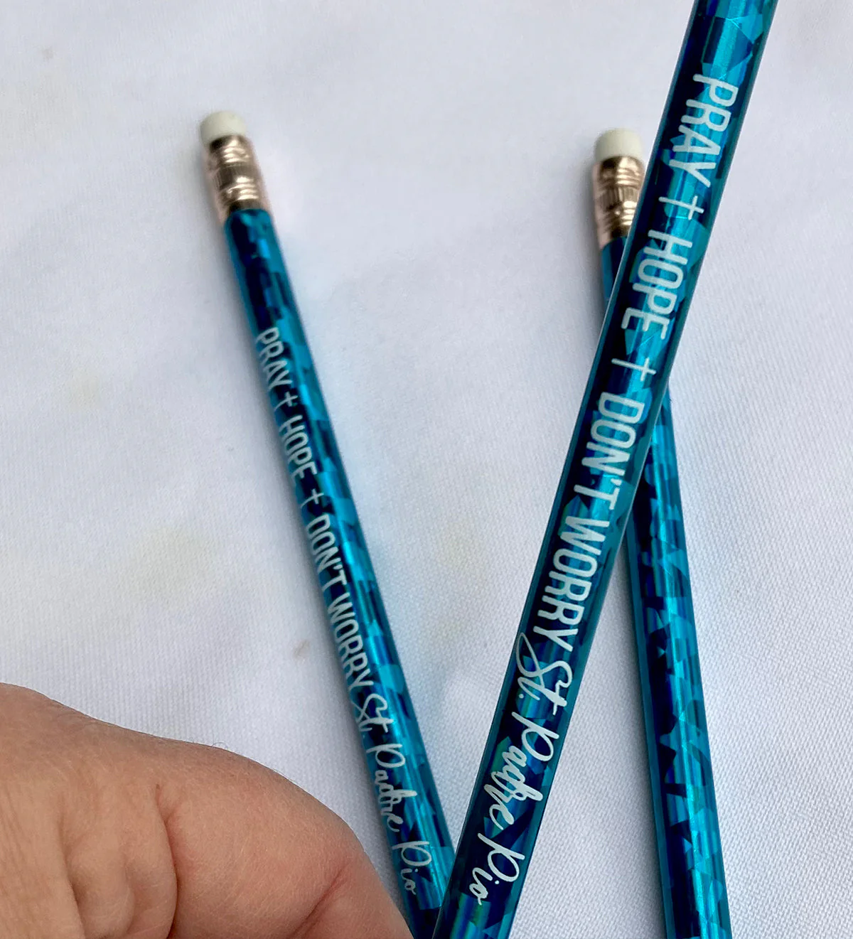 Saint Quote Glitter Pencils - Image 6