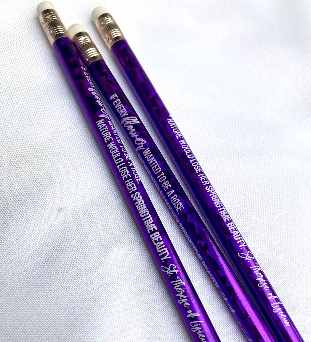 Saint Quote Glitter Pencils - Image 7