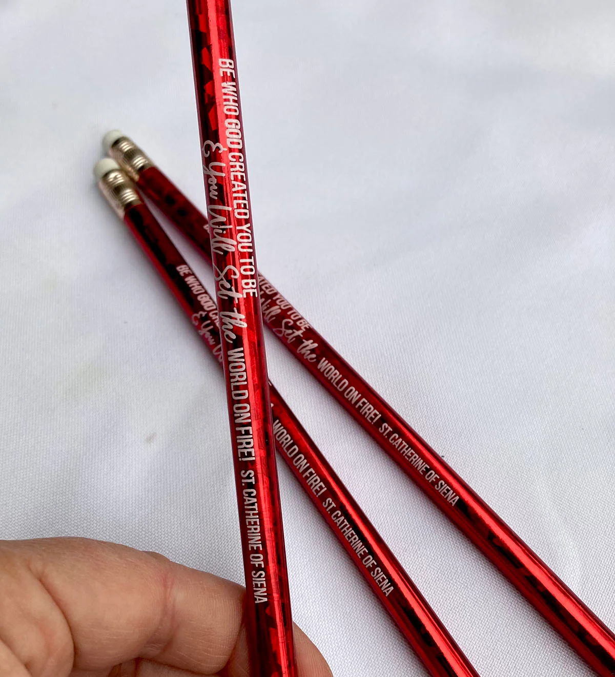 Saint Quote Glitter Pencils - Image 8