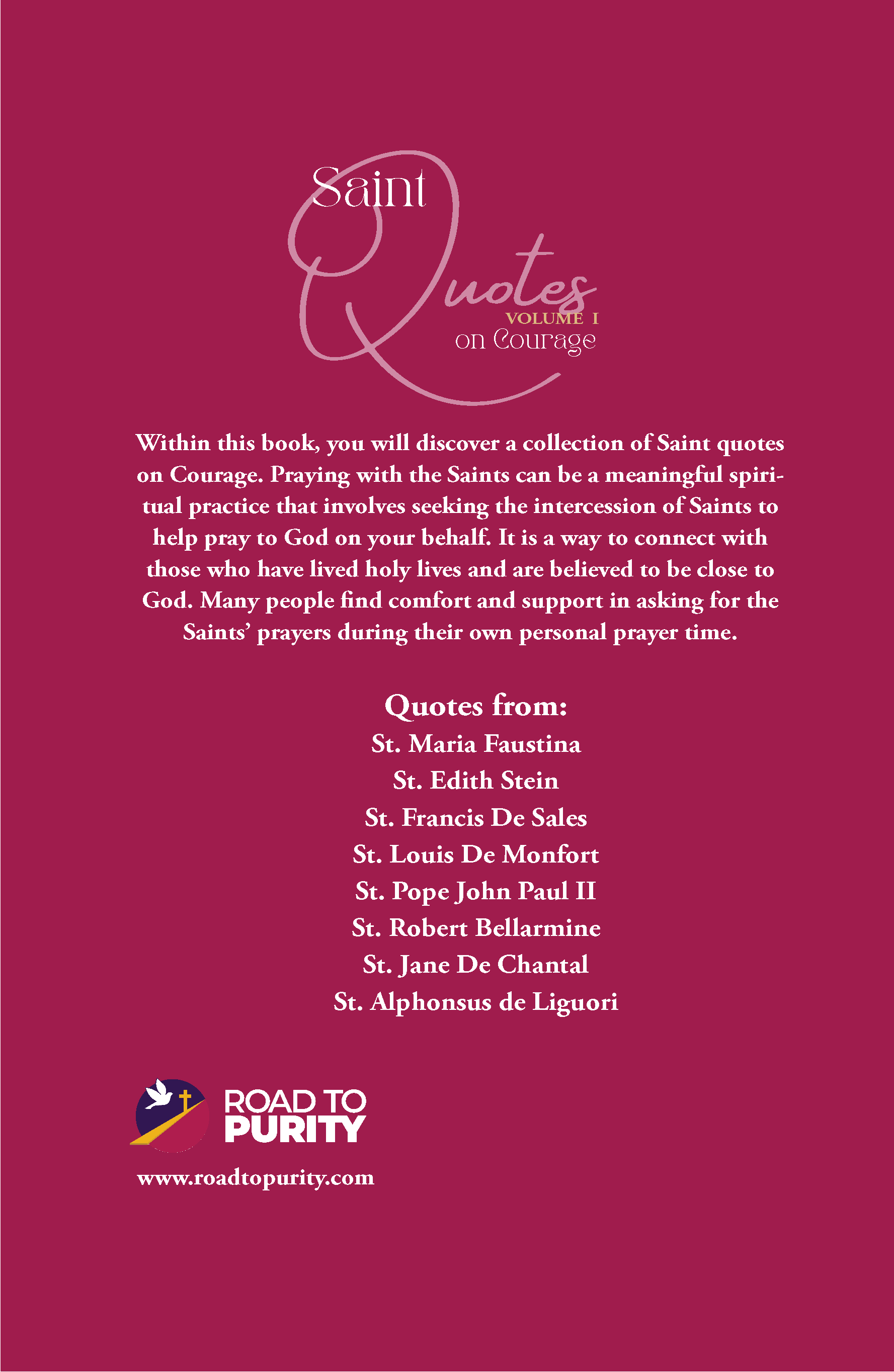 Saint Quotes on Courage Volume 1 (C) - Image 2