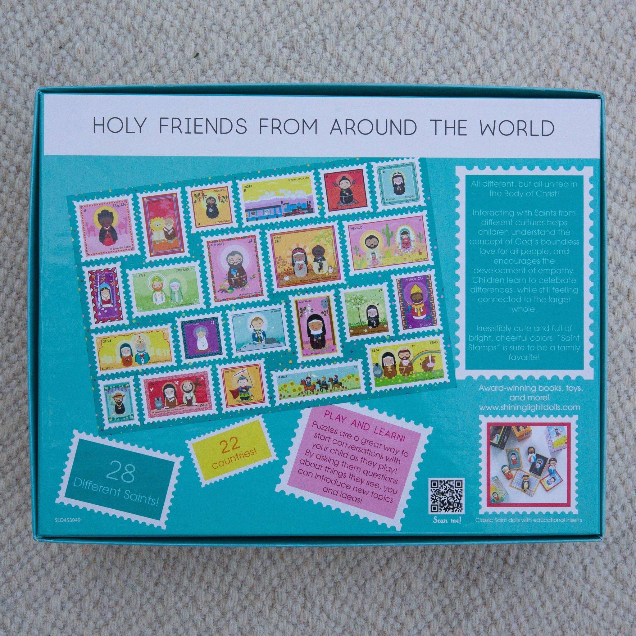 Saint Stamps Giant Floor Puzzle 24" x 36" - Image 4