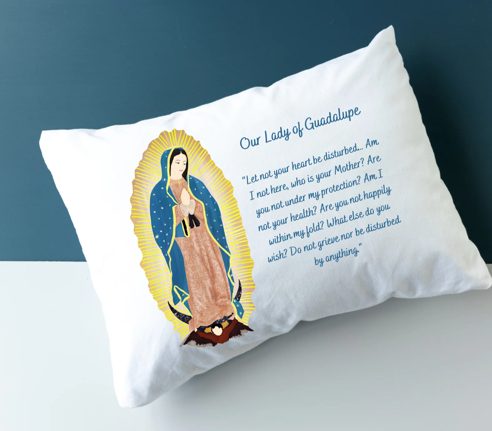 Saint Therese of Lisieux pillowcase - Image 2
