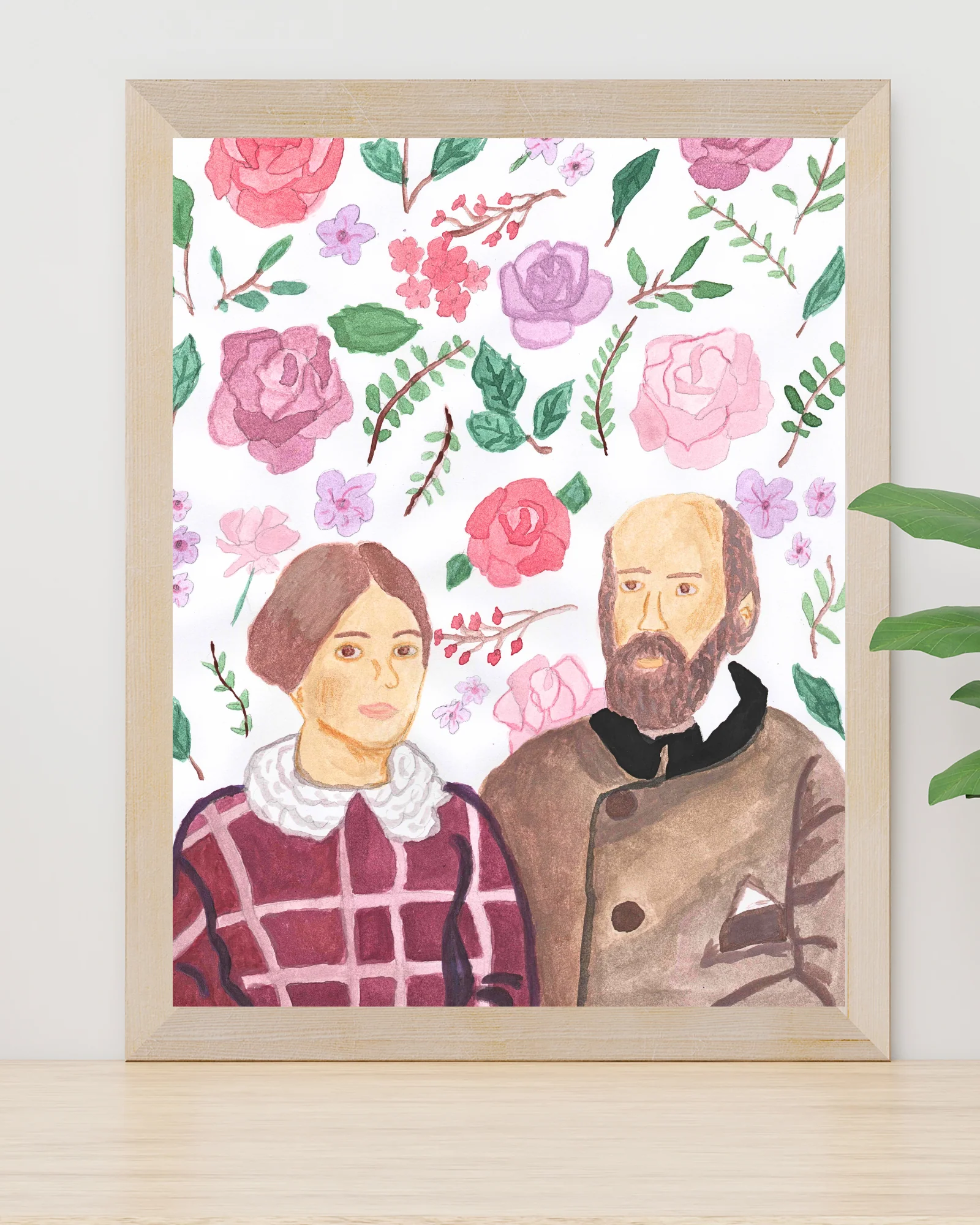 Saint Zelie and Louis Martin Print - Image 3