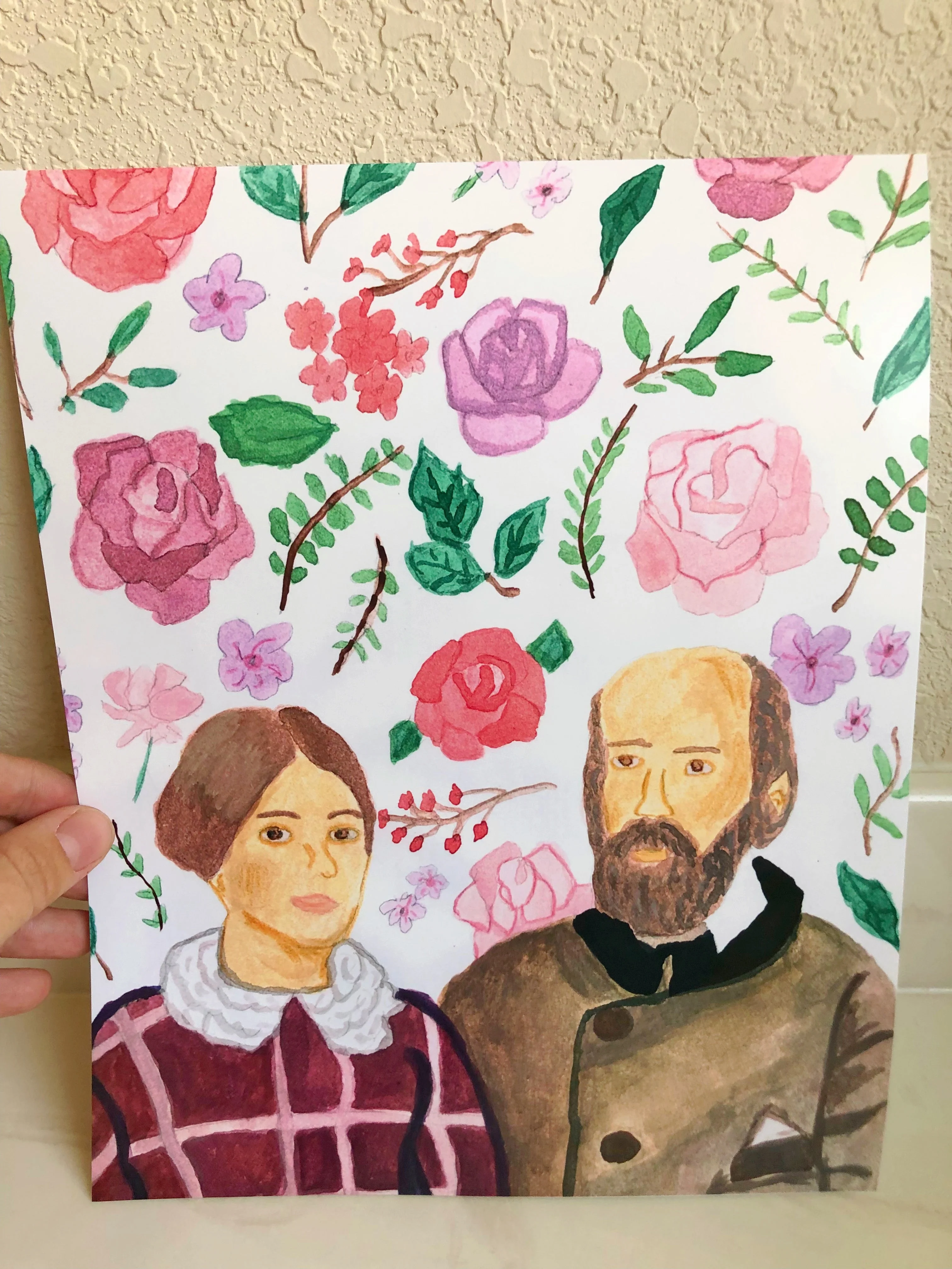 Saint Zelie and Louis Martin Print - Image 4