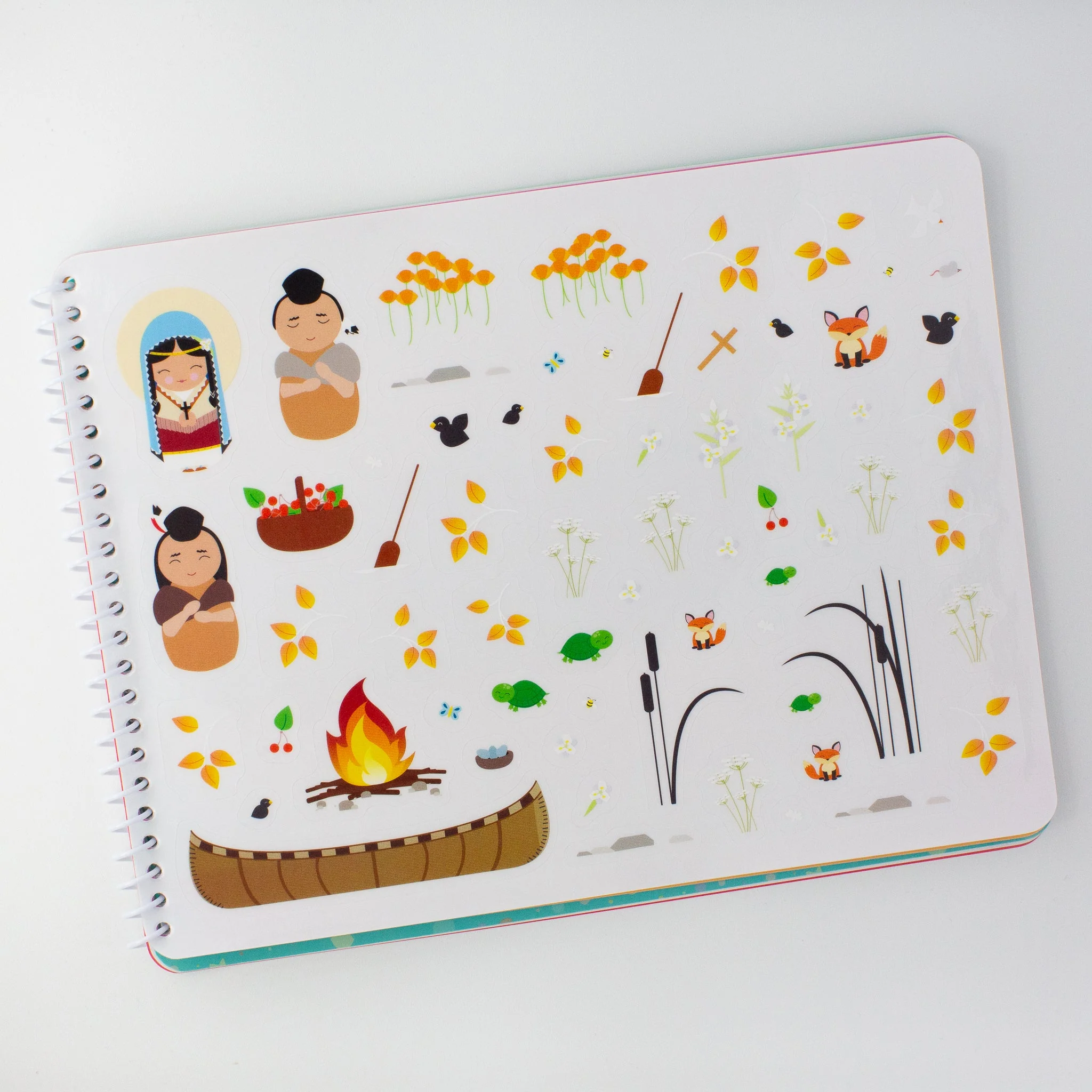 Saintly Scenes Book #2 - Reusable Sticker Scene and Coloring Book - Image 8