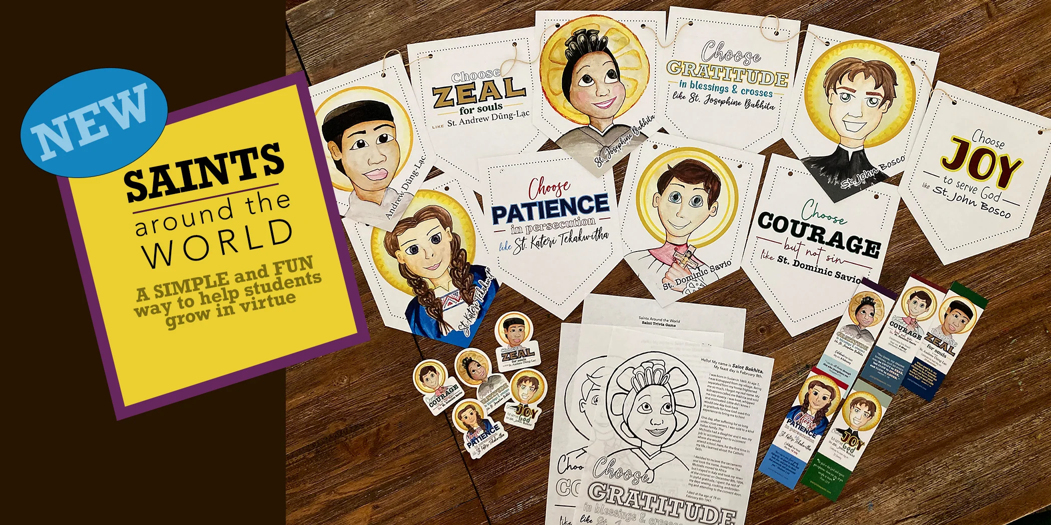 Saints Around the World Learning Set - Image 3
