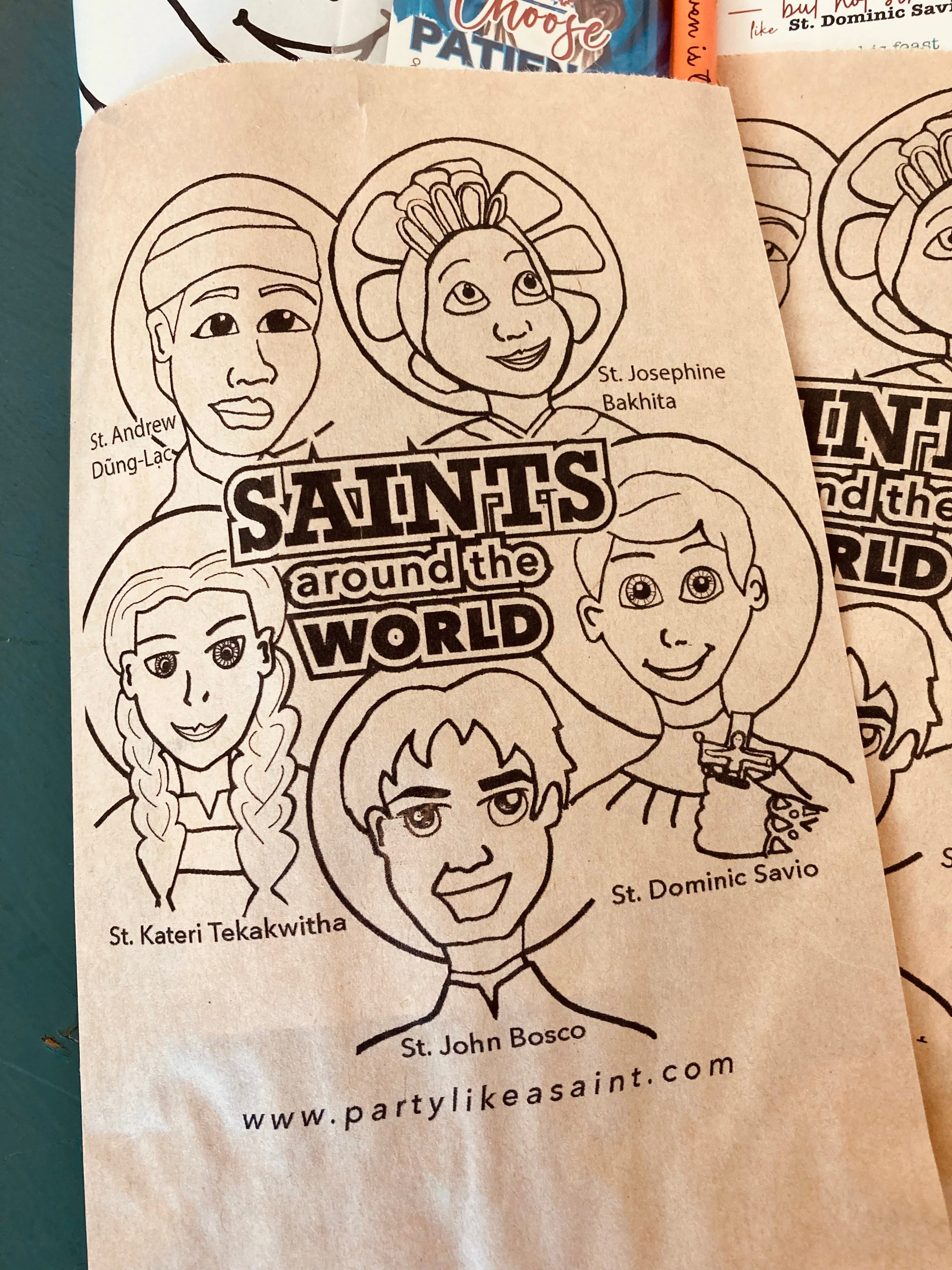 Saints Around the World Goodie bags - Image 6