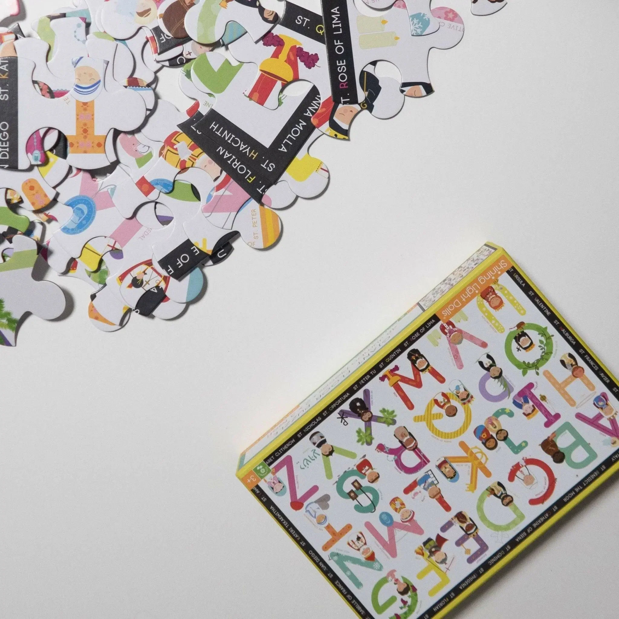 Saints & Symbols Alphabet Giant Floor Puzzle 24" x 36" - Image 5