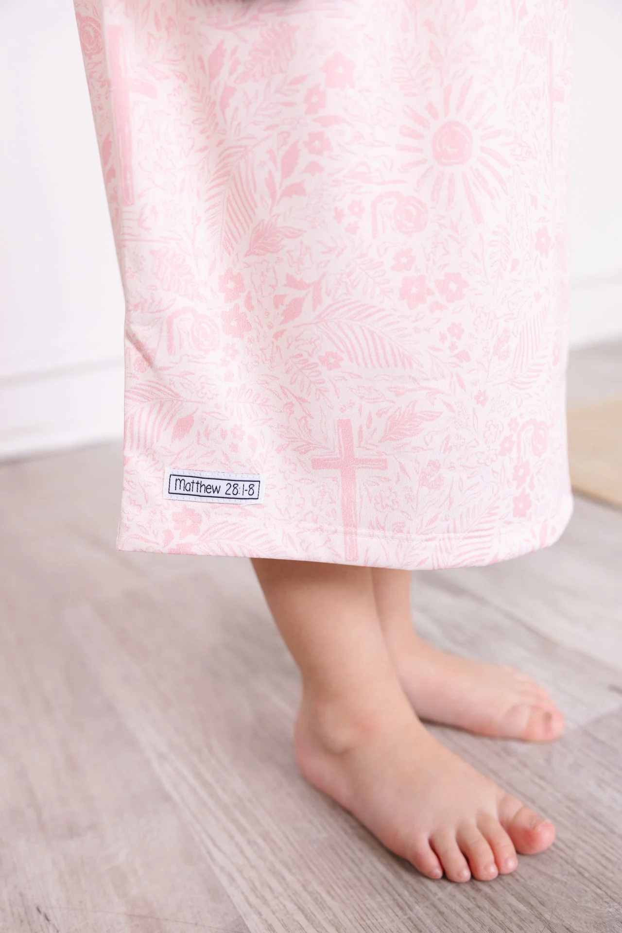 Salvation Garden Pink PJ Girls Nightgown Polyester - Image 3