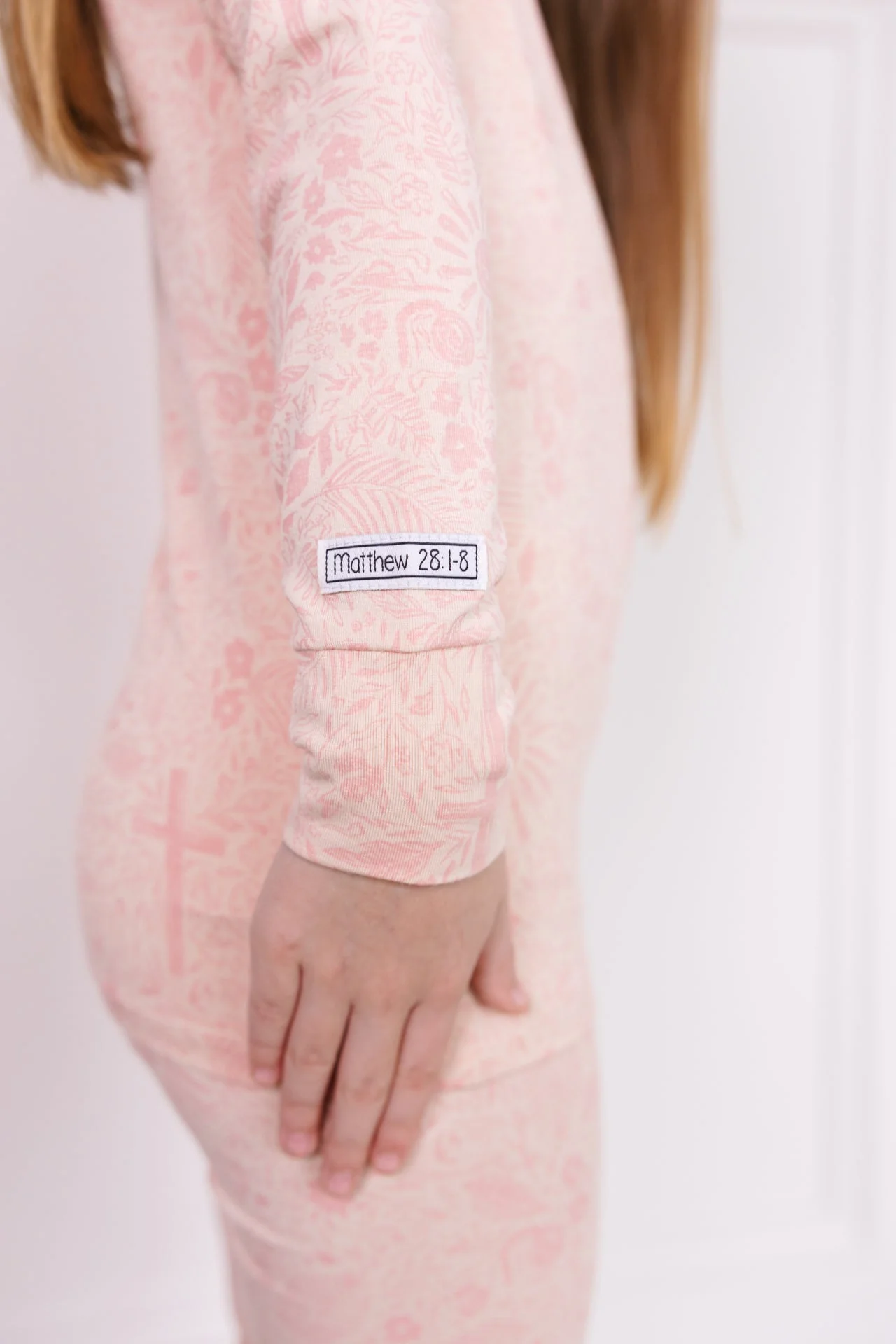 Salvation Garden Pink PJ Long Sleeve Set Bamboo - Image 3