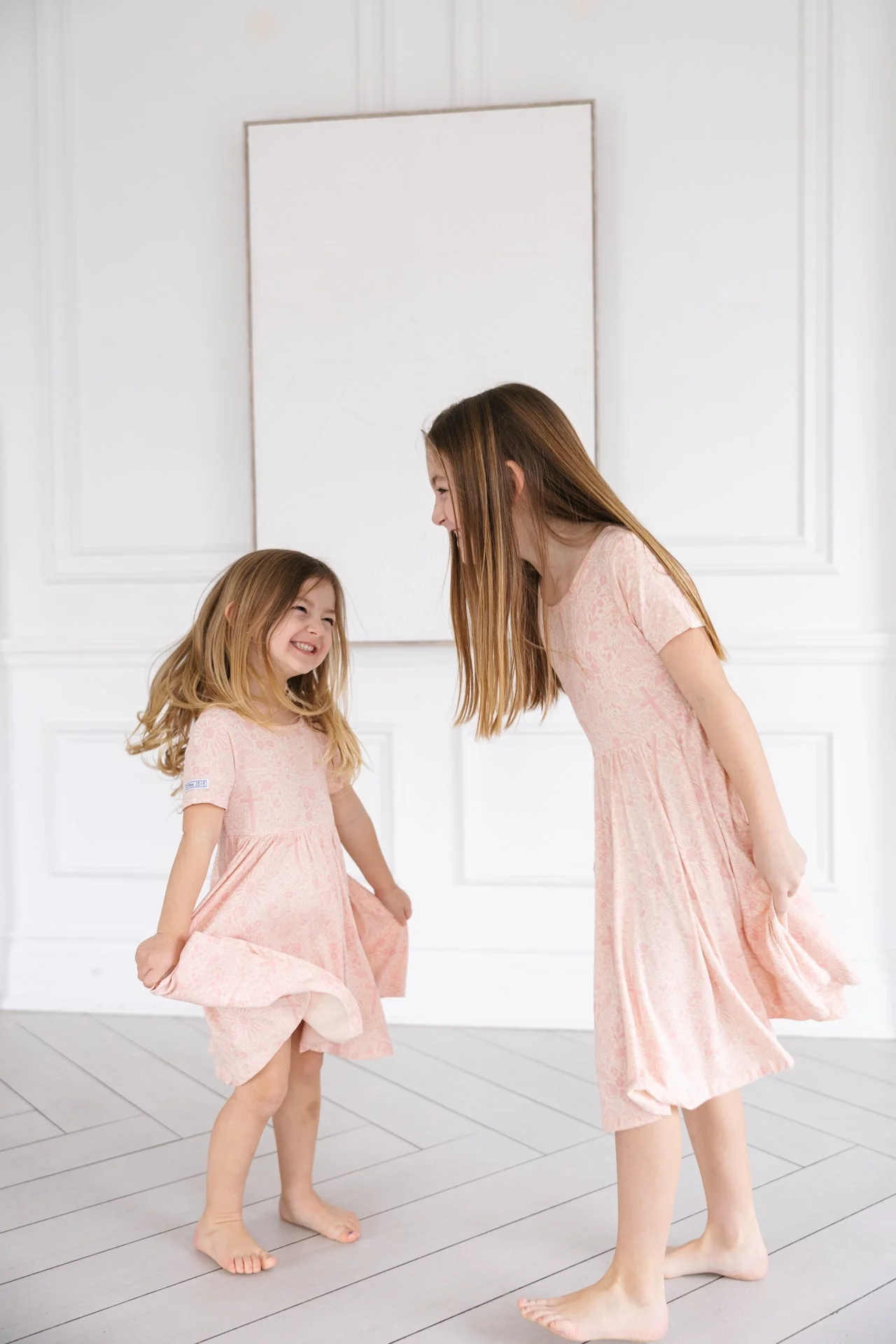 Salvation Garden Pink Twirl Dress Bamboo - Image 5