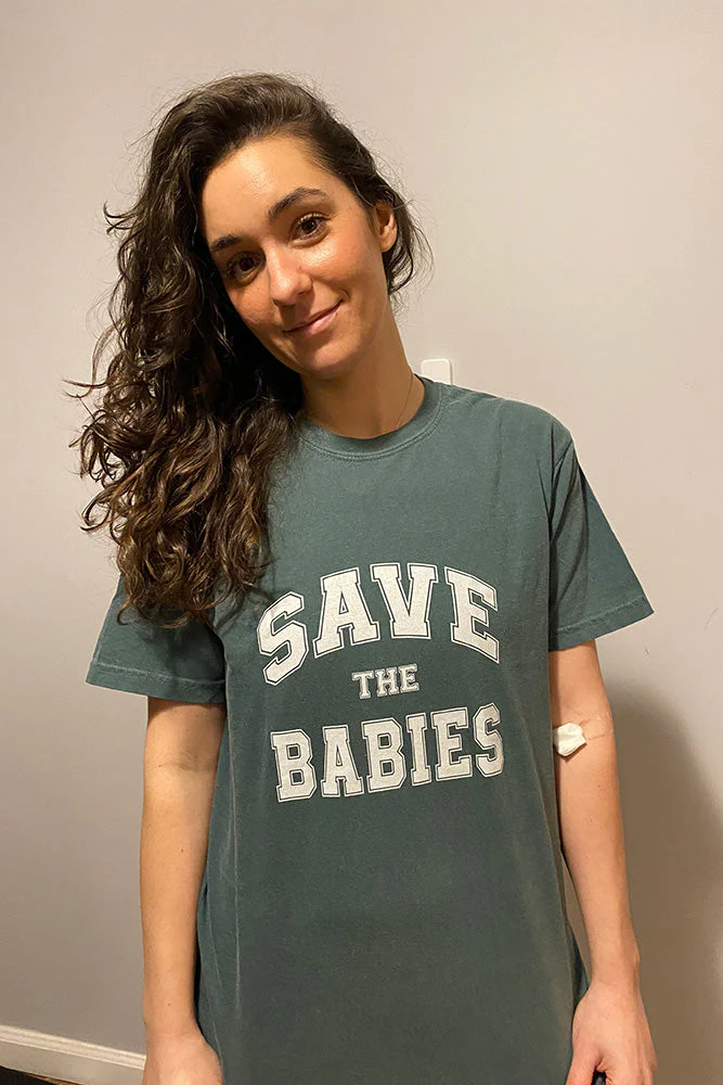 Save The Babies Collegiate Tee - Image 6
