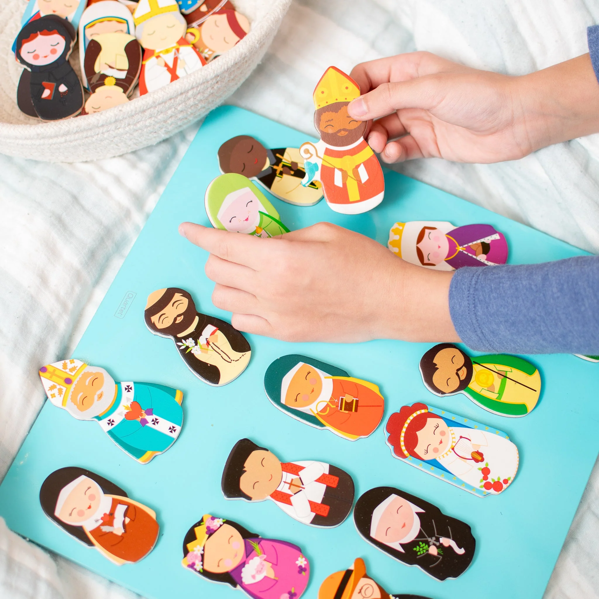 Series 2- Catholic Saints Wooden Magnet Set - Image 5