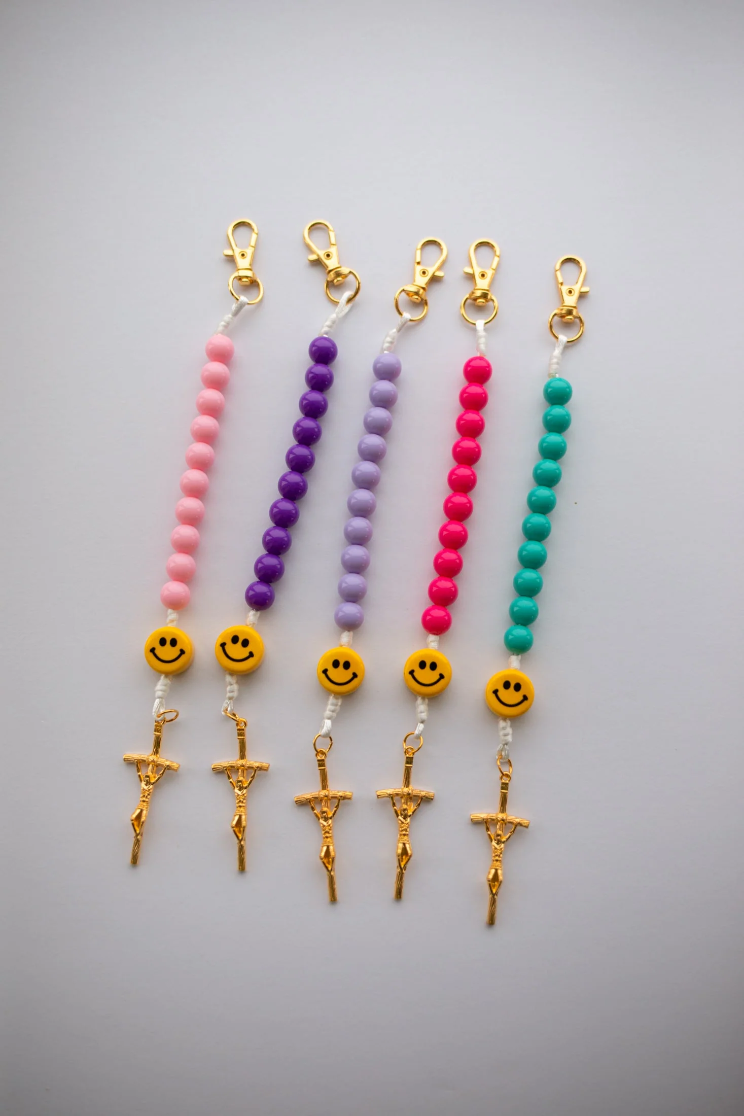 Smiley Face Children's Keychain
