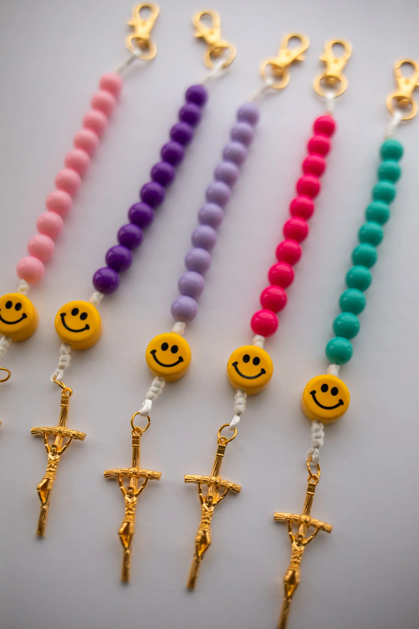 Smiley Face Children's Keychain - Image 2