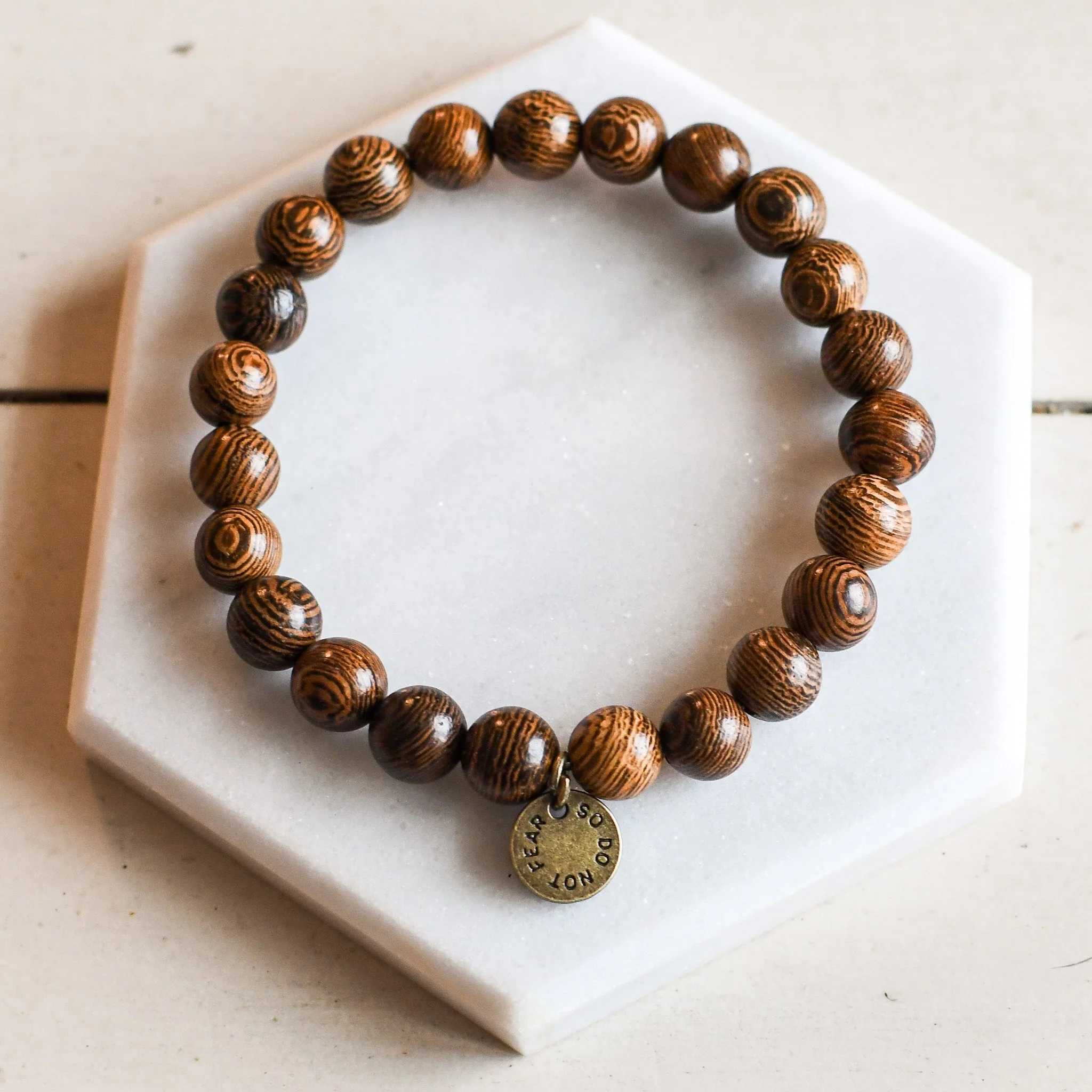 So Do Not Fear Wooden Bracelet - Image 3