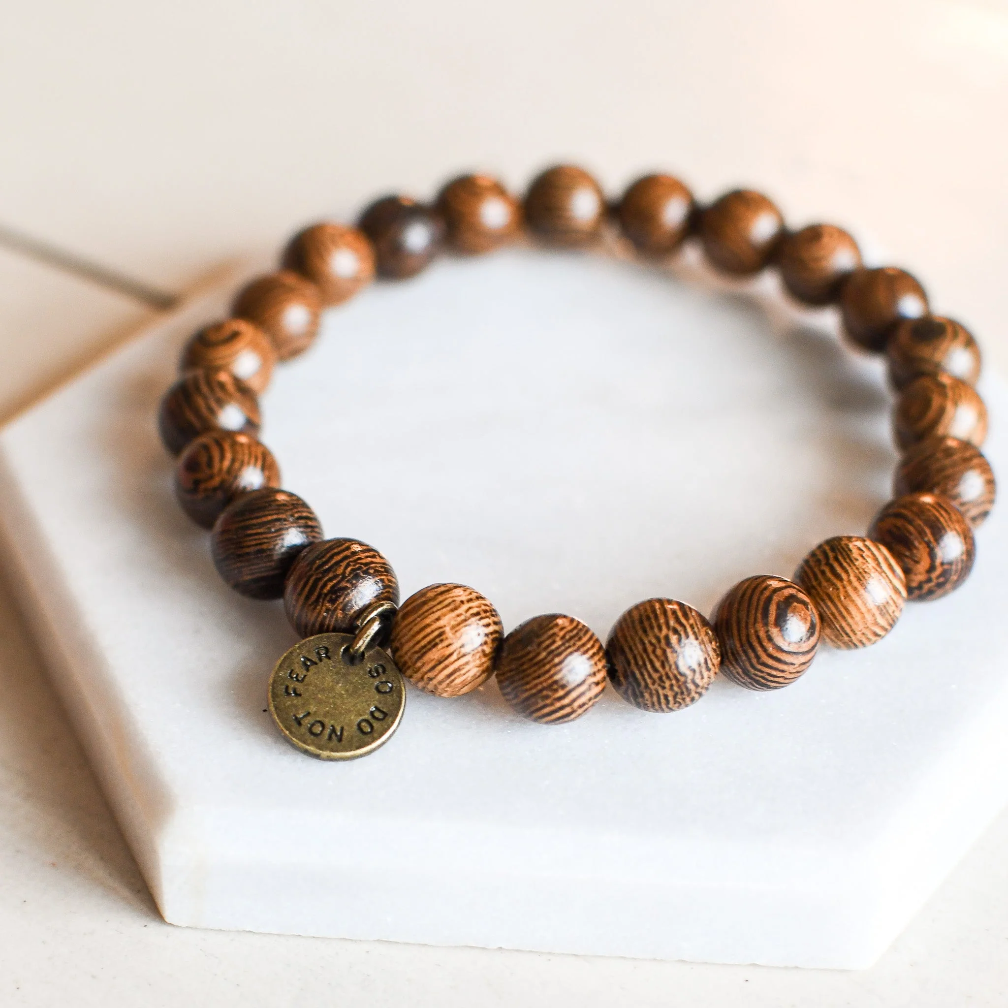 So Do Not Fear Wooden Bracelet - Image 4