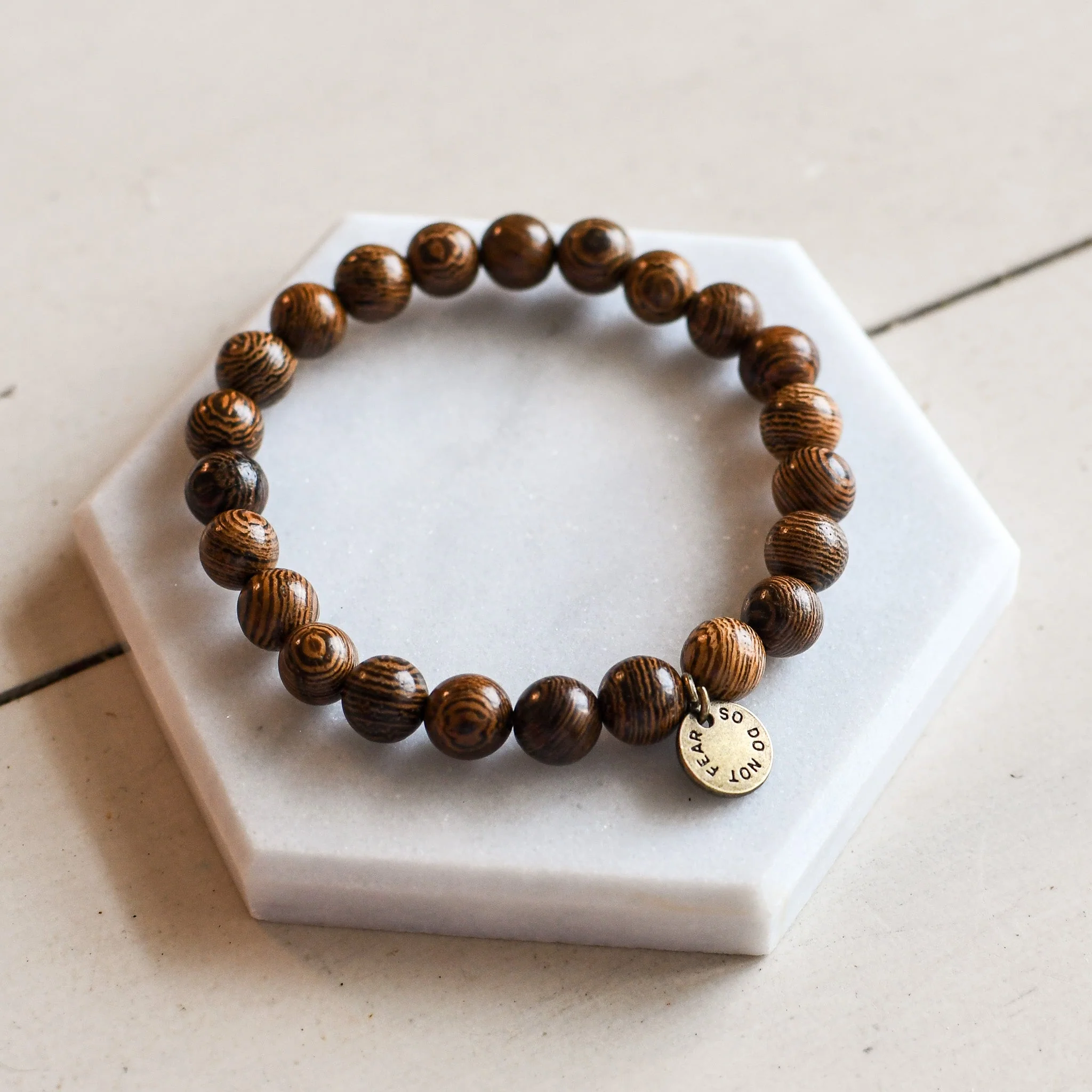 So Do Not Fear Wooden Bracelet - Image 5